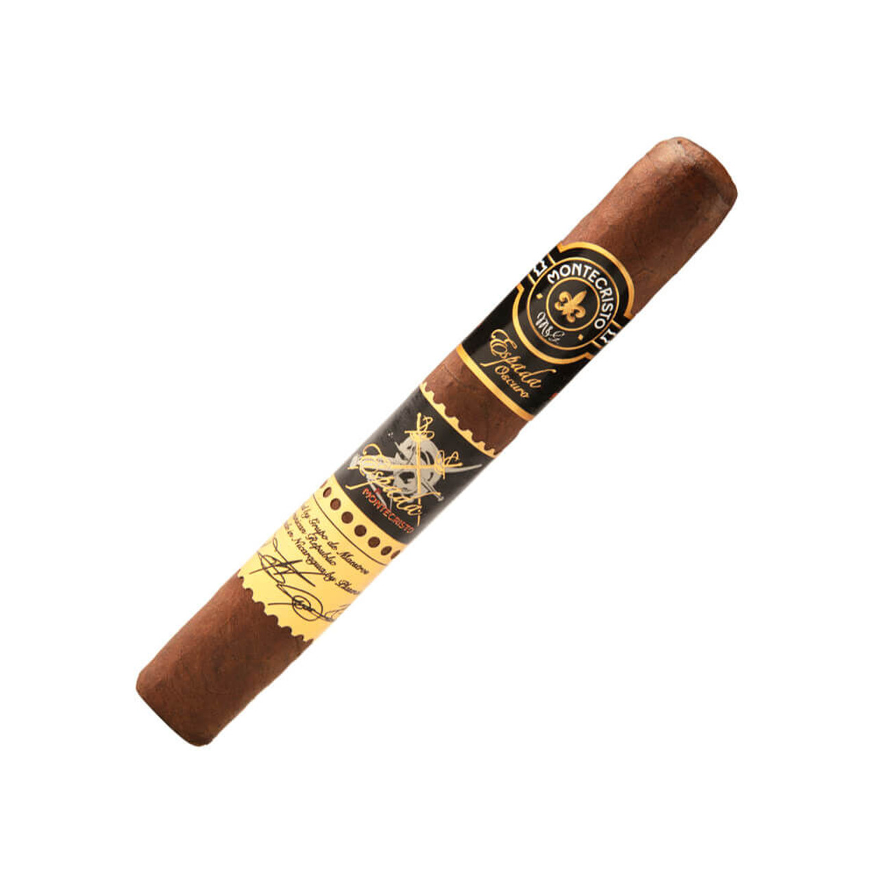 Montecristo Espada Oscuro Quillon Cigars - 7 x 56 (Box of 10)