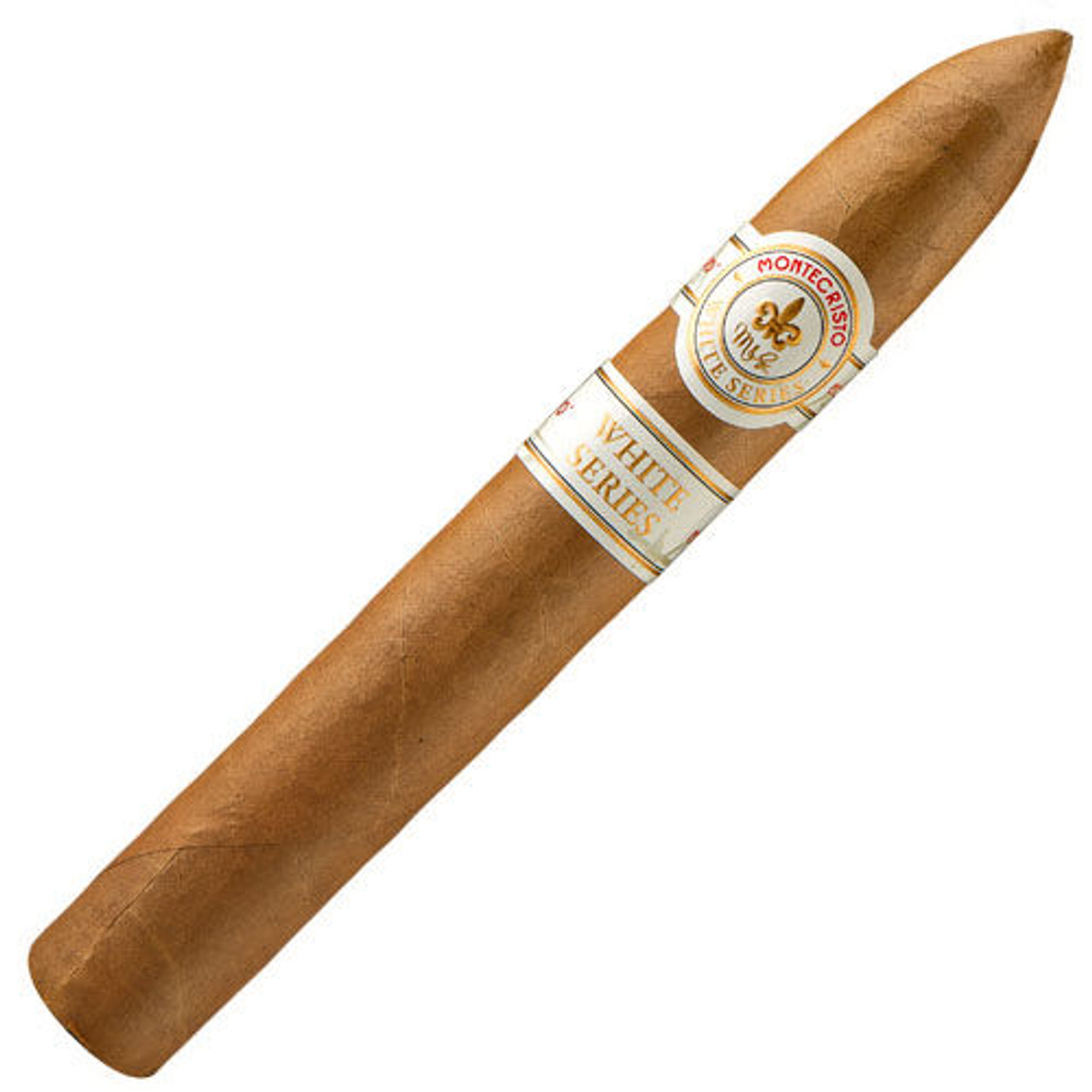 Montecristo White Series No. 2 Belicoso Cigars - 6.12 x 52 (Box of 27)