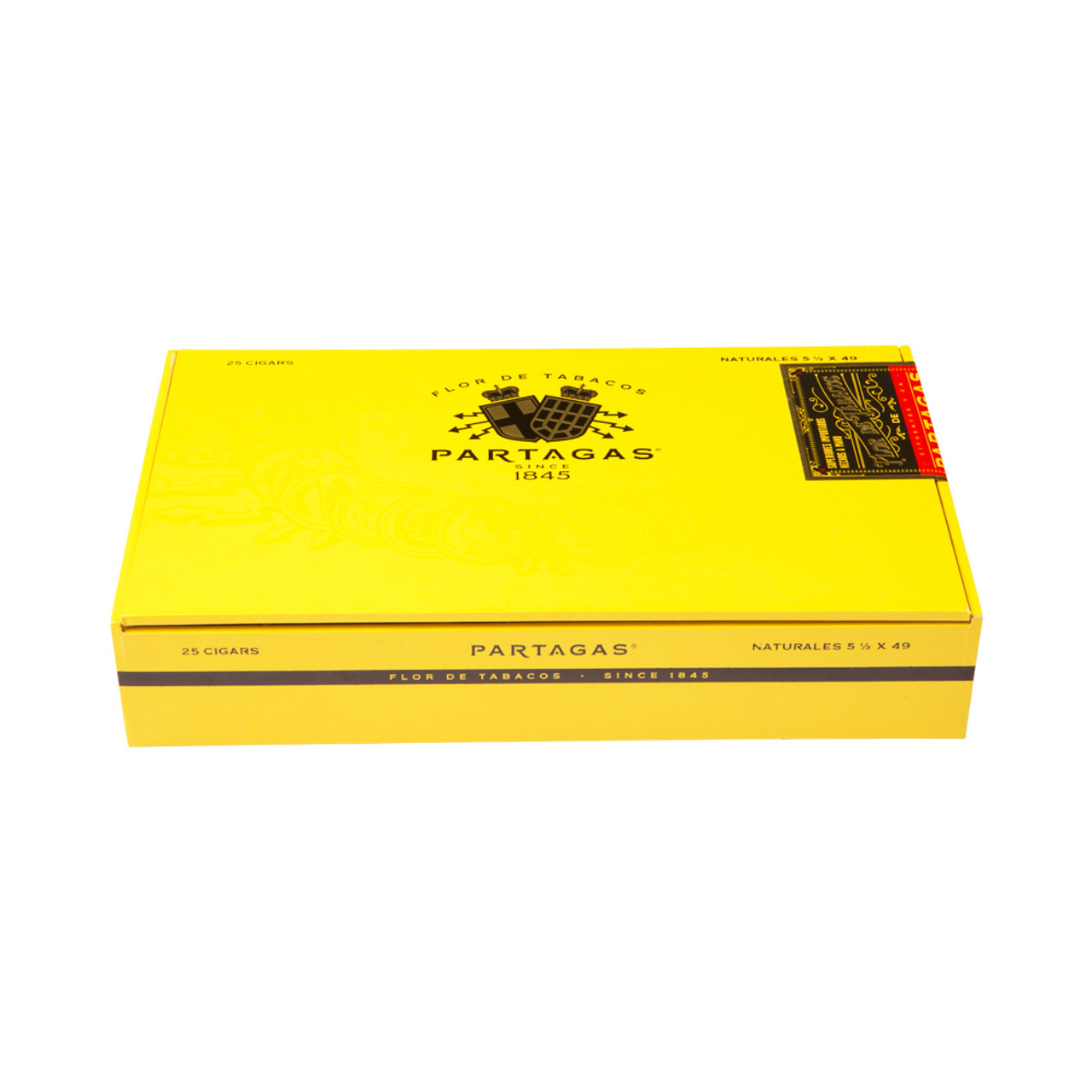 Partagas Naturales Cigars - 5.5 x 50 (Box of 25) *Box
