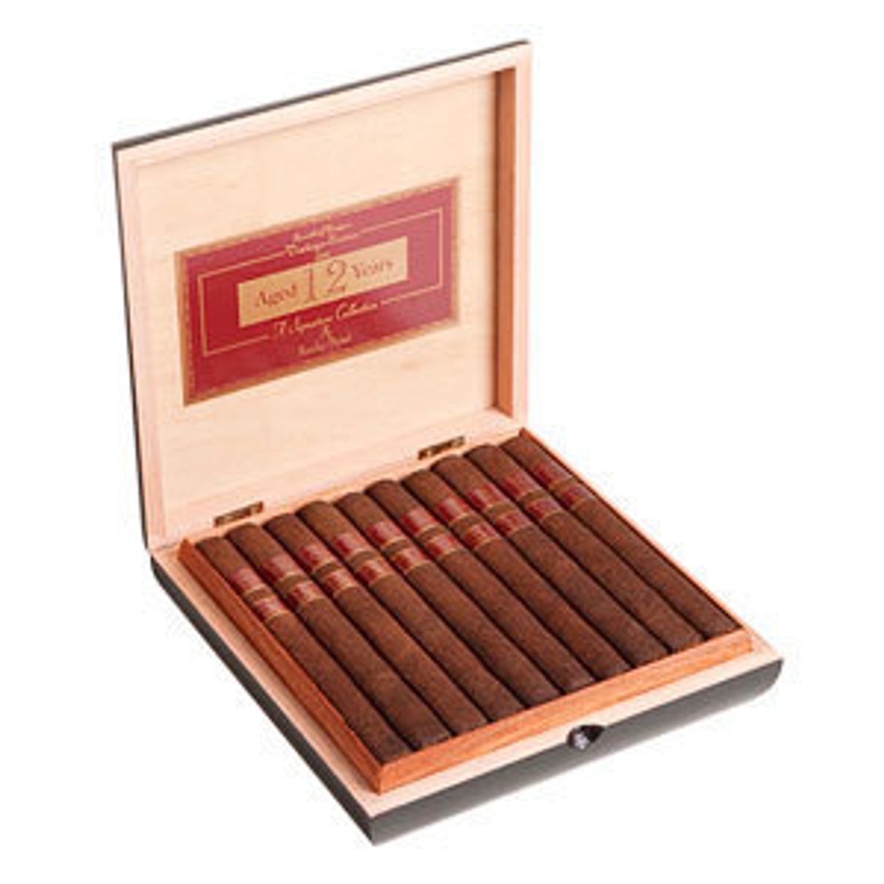 Rocky Patel Vintage 1990 Petite Corona Cigars - 4.5 x 44 (Box of 20) Open