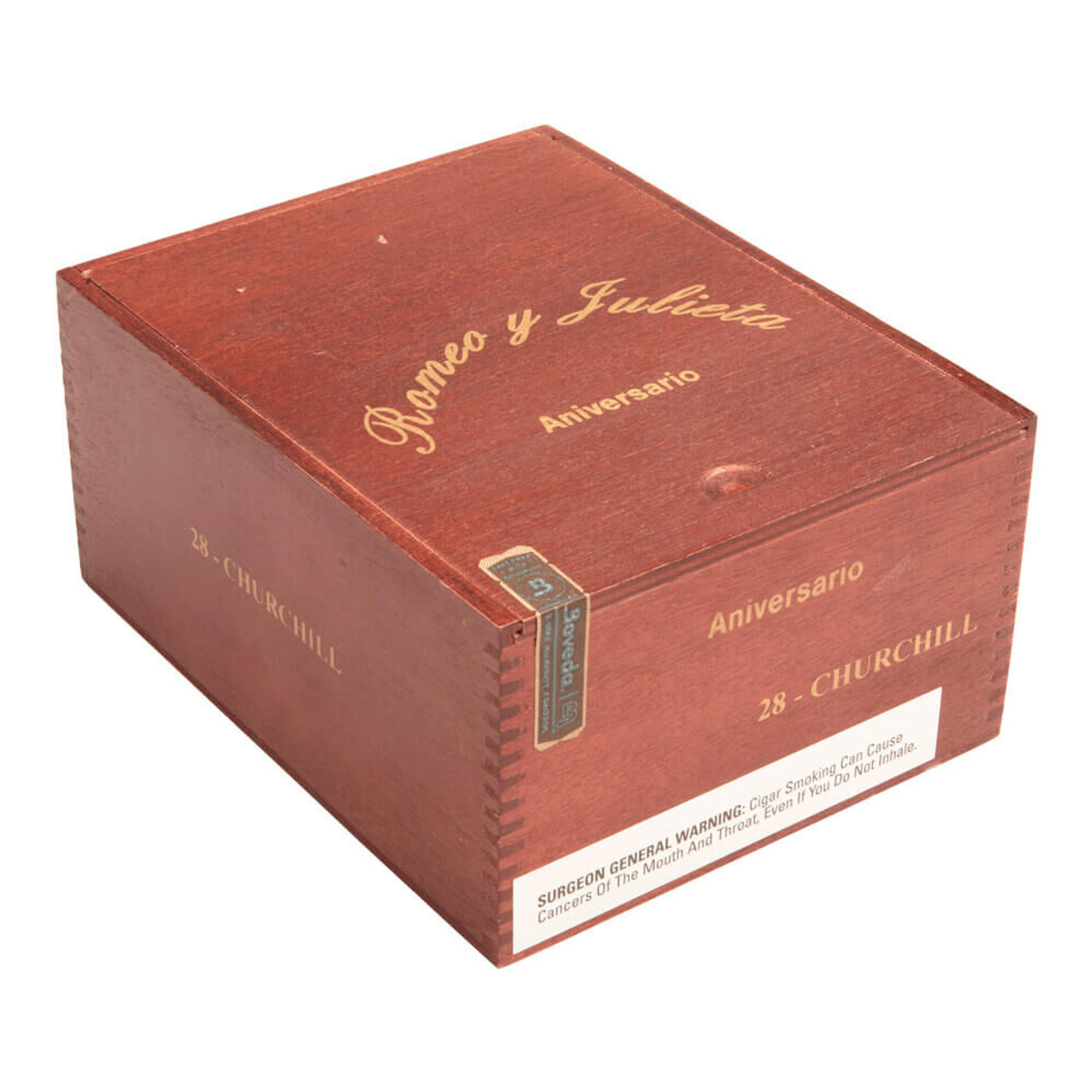 Romeo y Julieta Aniversario Churchill Cigars - 7 x 54 (Cedar Chest of 28) *Box