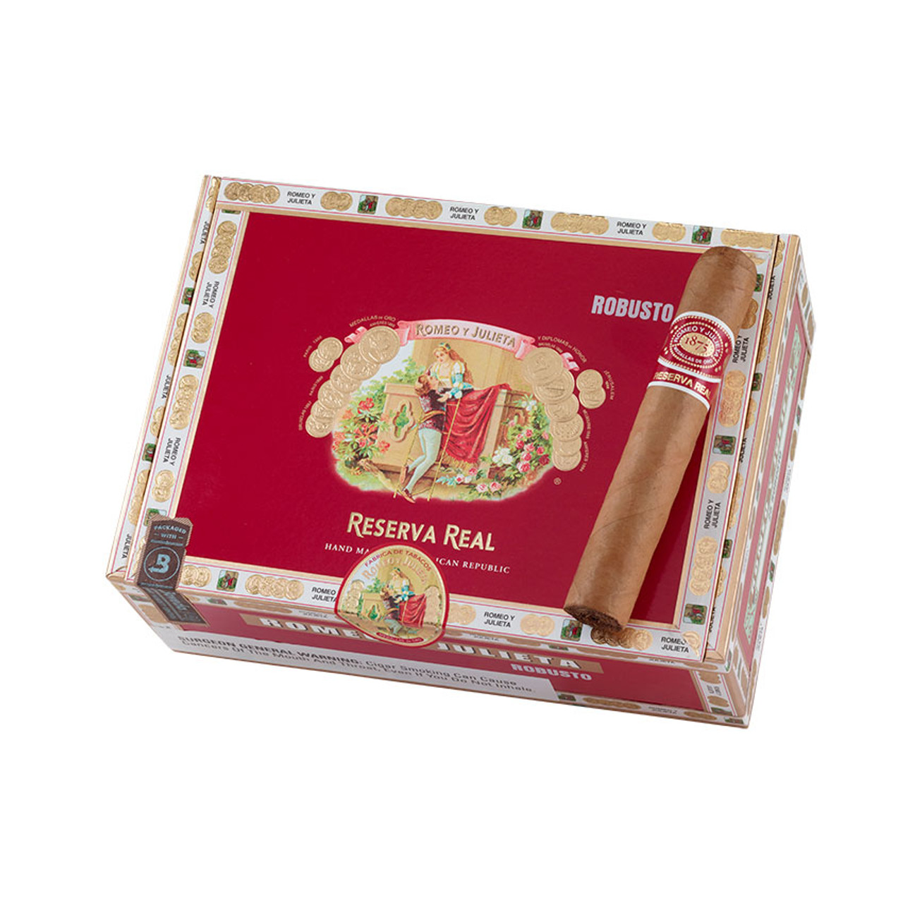 Romeo y Julieta Reserva Real Robusto Cigars - 5 x 52 (Box of 10) *Box