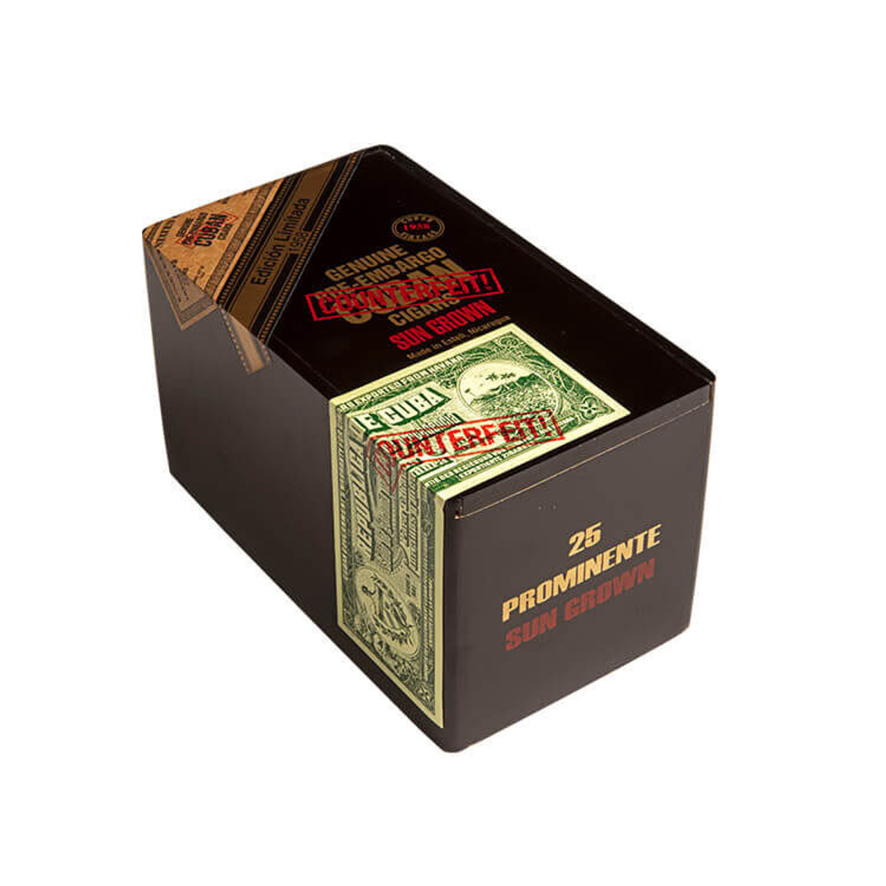 Genuine Pre-Embargo C.C. Sun Grown 1958 Epicure Cigars - 5.0 x 50 (Box of 25)