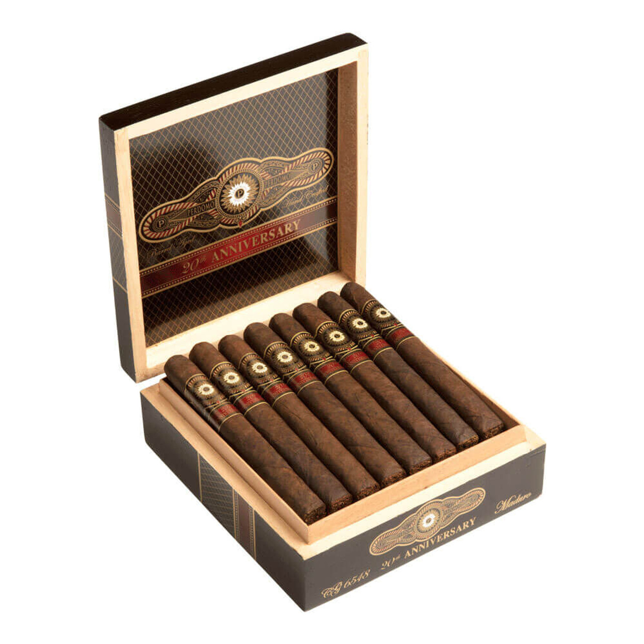 Perdomo 20th Anniversary Maduro Corona Grande Cigars - 6.5 x 48 (Box of 24)