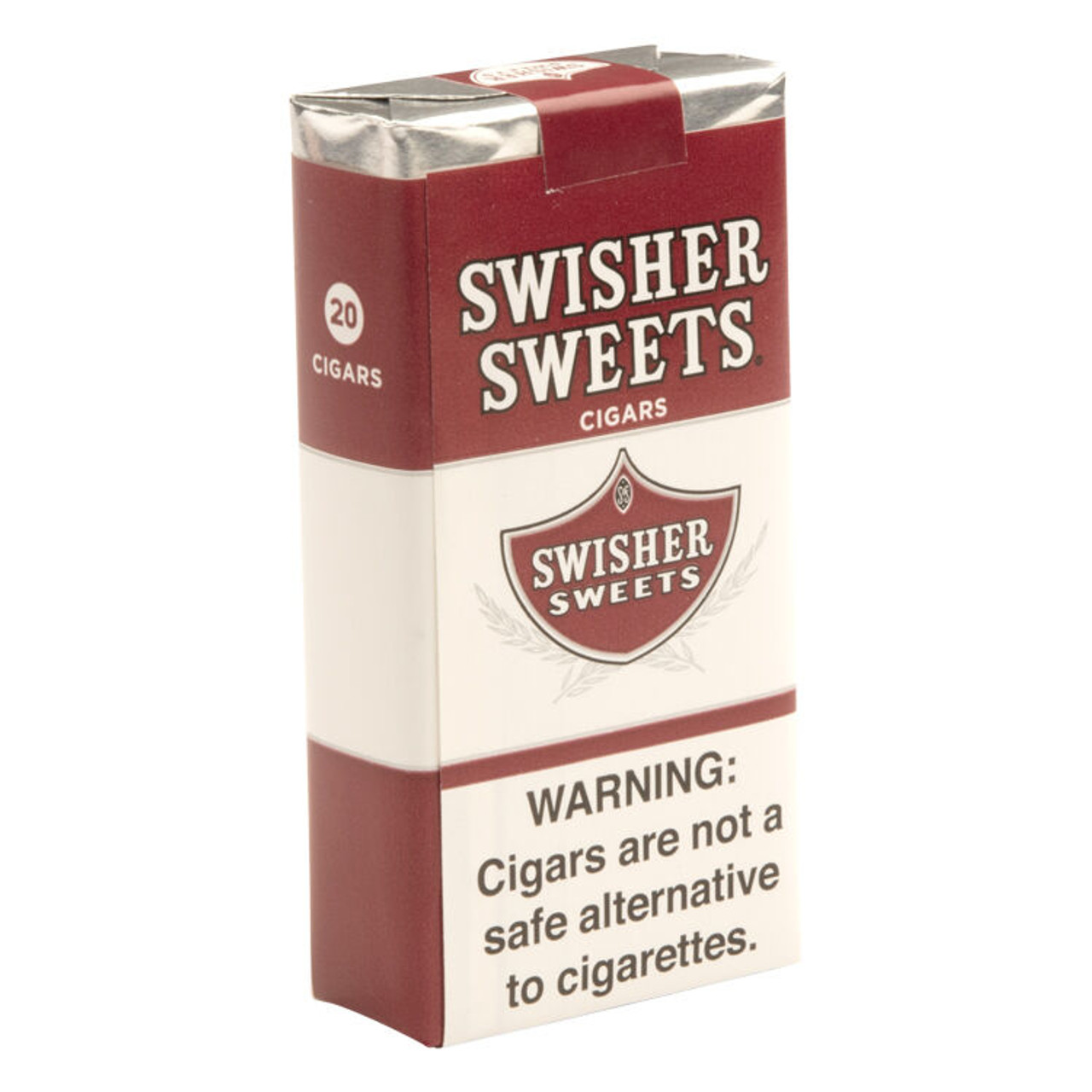 Swisher Sweets Filtered Cigars Regular - 3.94 x 25 (10 Packs of 20 (200 total)) Open