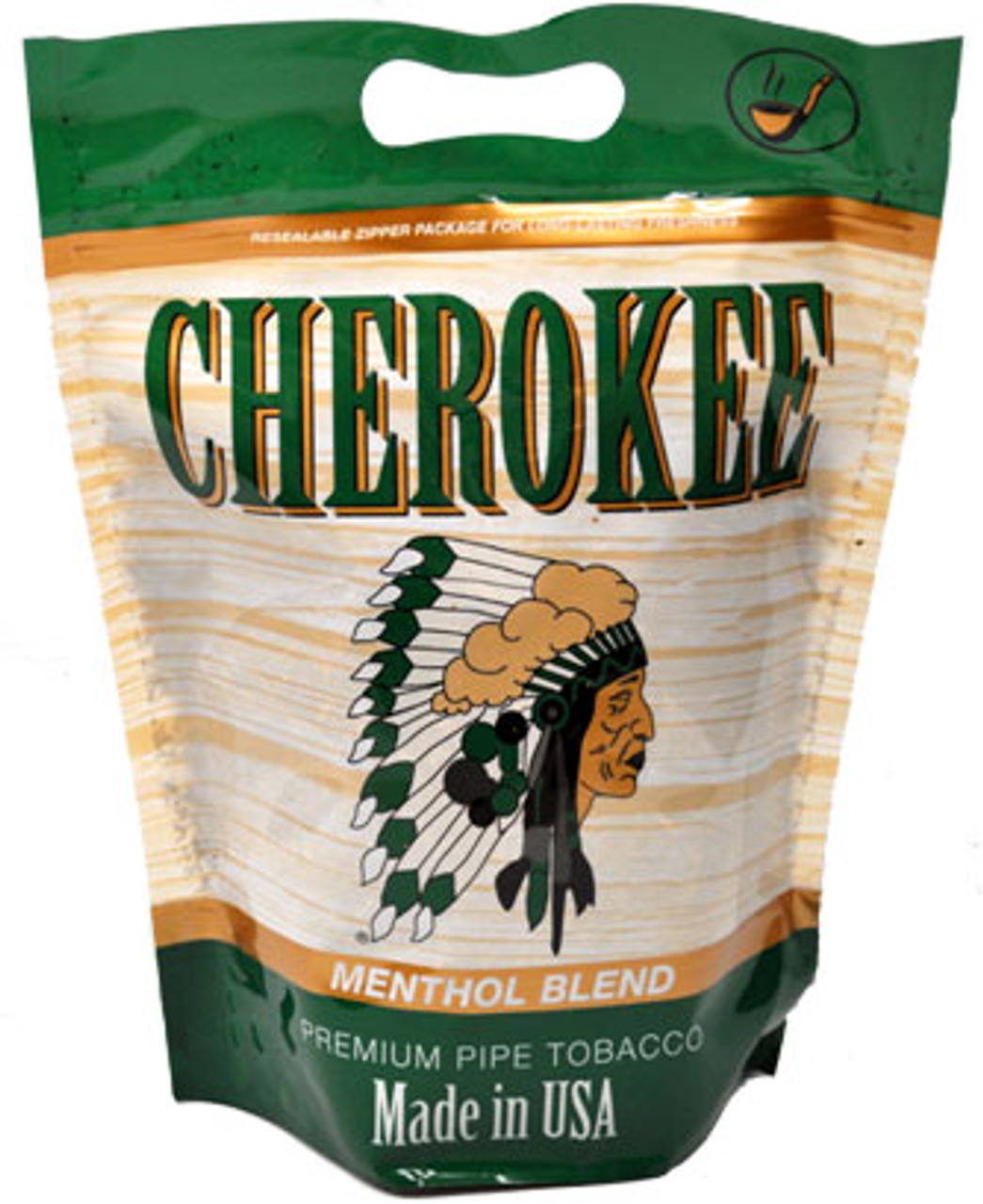 Cherokee Fine-Cut Tobacco Menthol 16oz Bag *Main