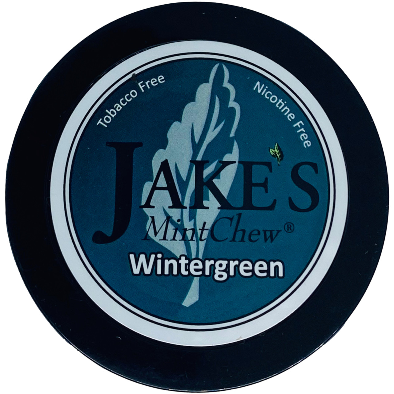 Jake's Mint Herbal Chew Wintergreen 1 Can