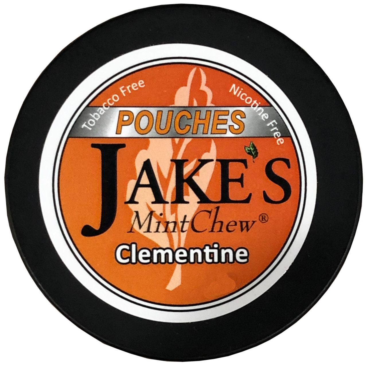 Jake's Mint Herbal Chew Pouches Clementine 1 Can