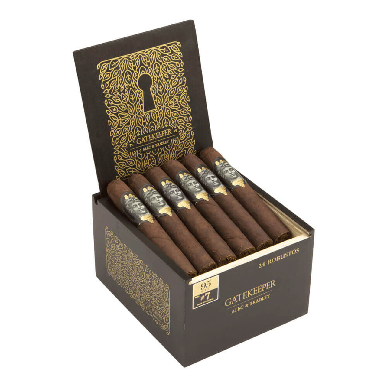 Alec & Bradley Gatekeeper Robusto Cigars - 5 x 50 (Box of 24) Open