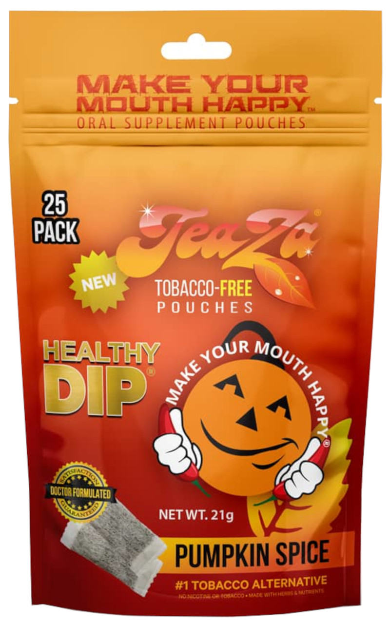 Teaza Energy Dip Pumpkin Spice Pouches - 1 Bag