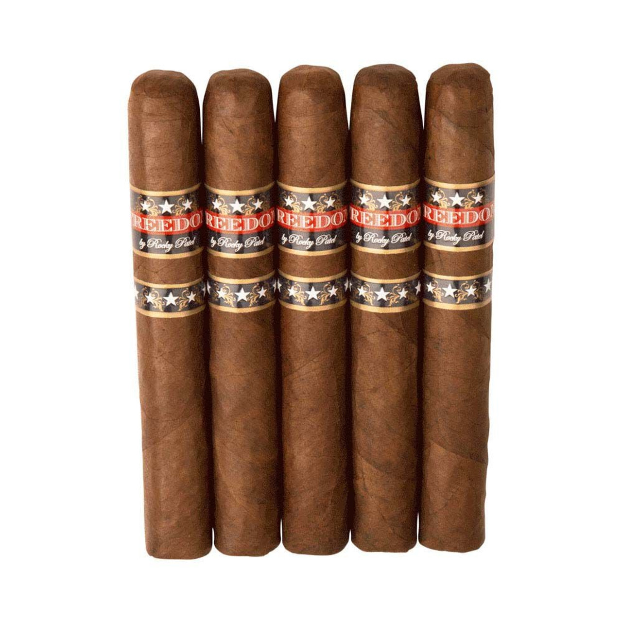 Rocky Patel Freedom Robusto Cigars - 5.5 x 50 (Pack of 5)