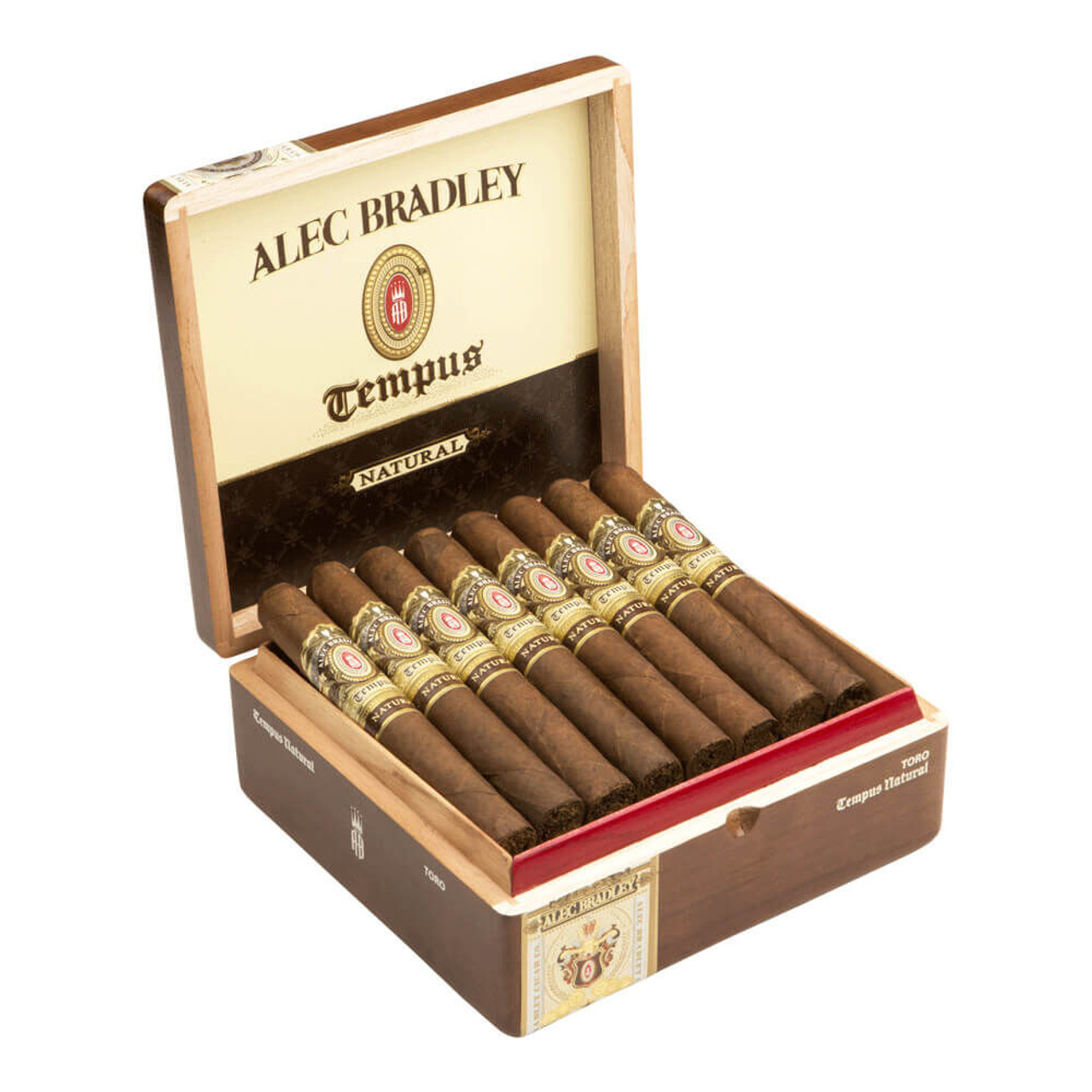 Alec Bradley Tempus Natural Toro Cigars - 6 x 52 (Box of 24) Open