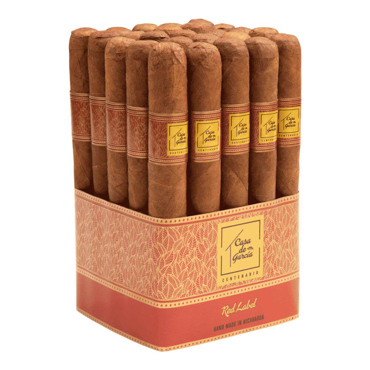 Casa de Garcia Centenario Red Label Toro Cigars - 6 x 50 (Bundle of 25) *Box