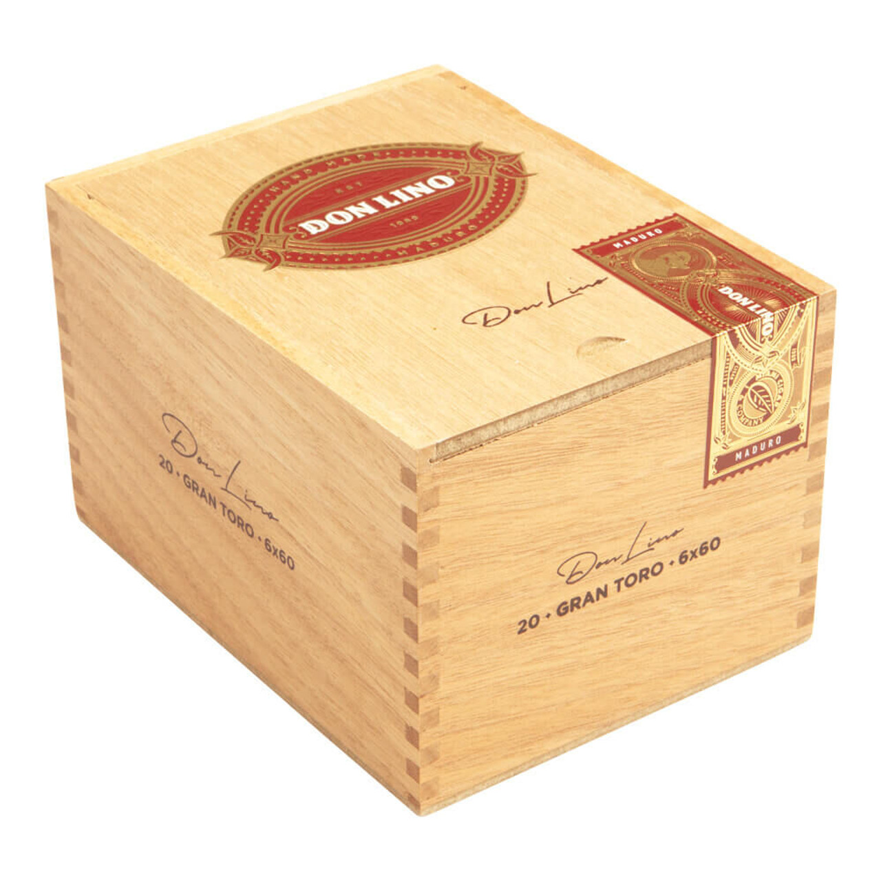 Don Lino Maduro Gran Toro Cigars - 6 x 60 (Box of 20) *Box