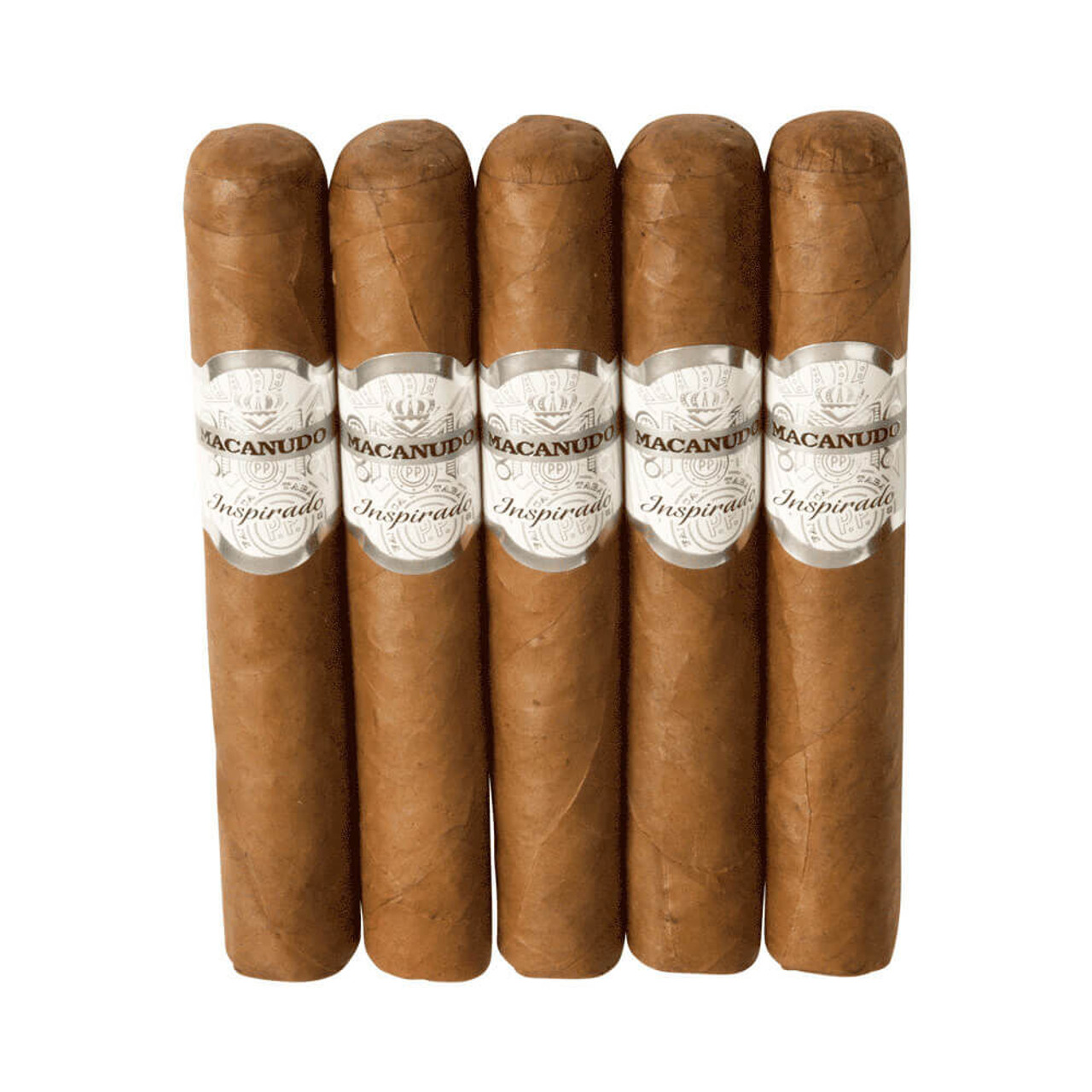 Macanudo Inspirado White Robusto Cigars - 5 x 50 (Pack of 5) *Box