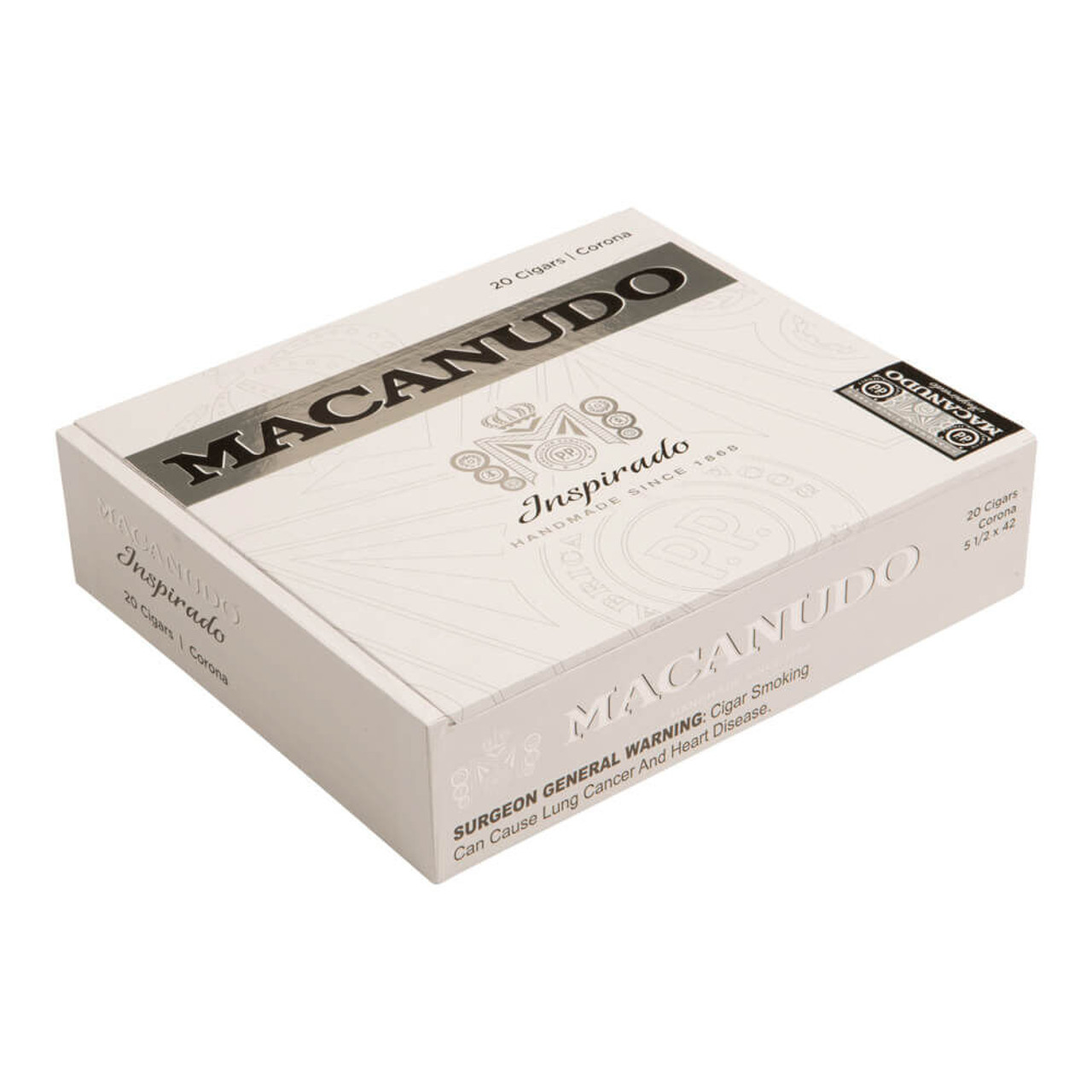 Macanudo Inspirado White Corona Cigars - 5.5 x 42 (Box of 20) *Box