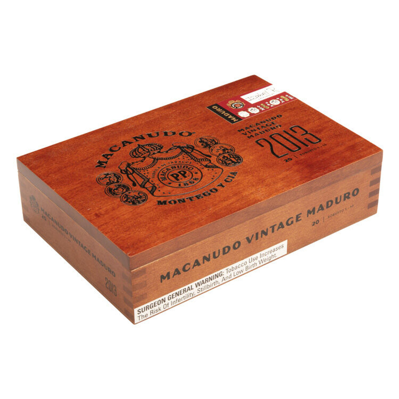 Macanudo Maduro Vintage 2013 Robusto Cigars - 5 x 50 (Box of 20) *Box