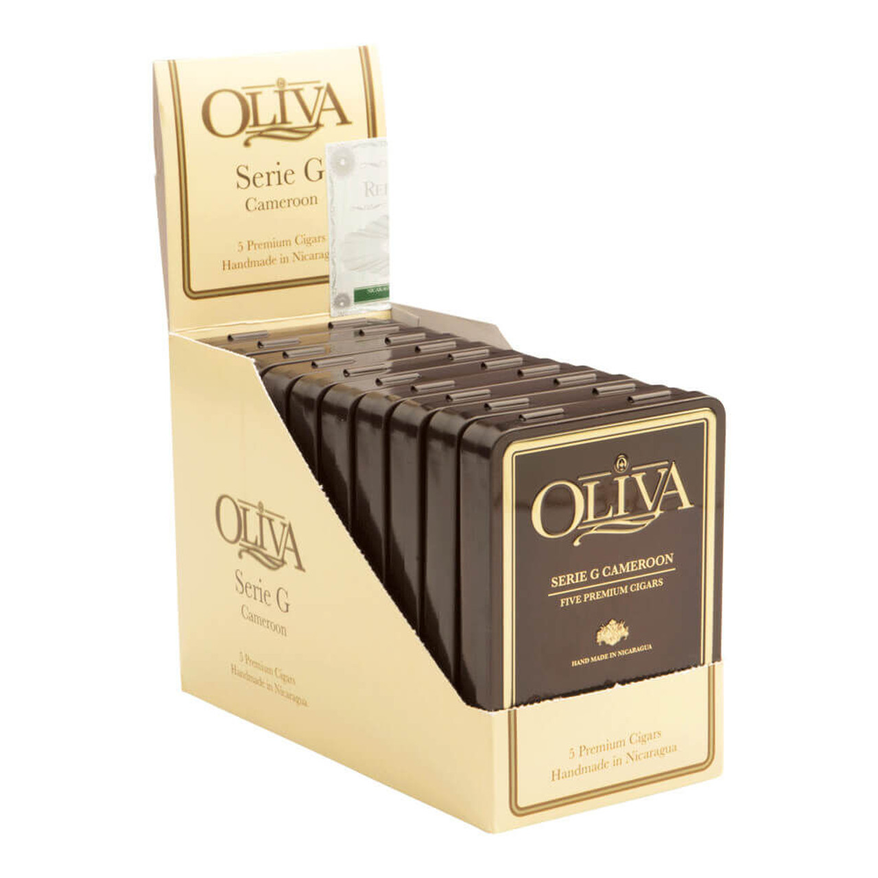 Oliva Serie G Cigarillo "G" Cigars - 4 x 38 (10 Packs of 5 (50 total)) Open