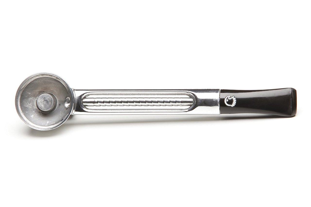 Falcon Pipe Standard Chrome Slight Curve Stem