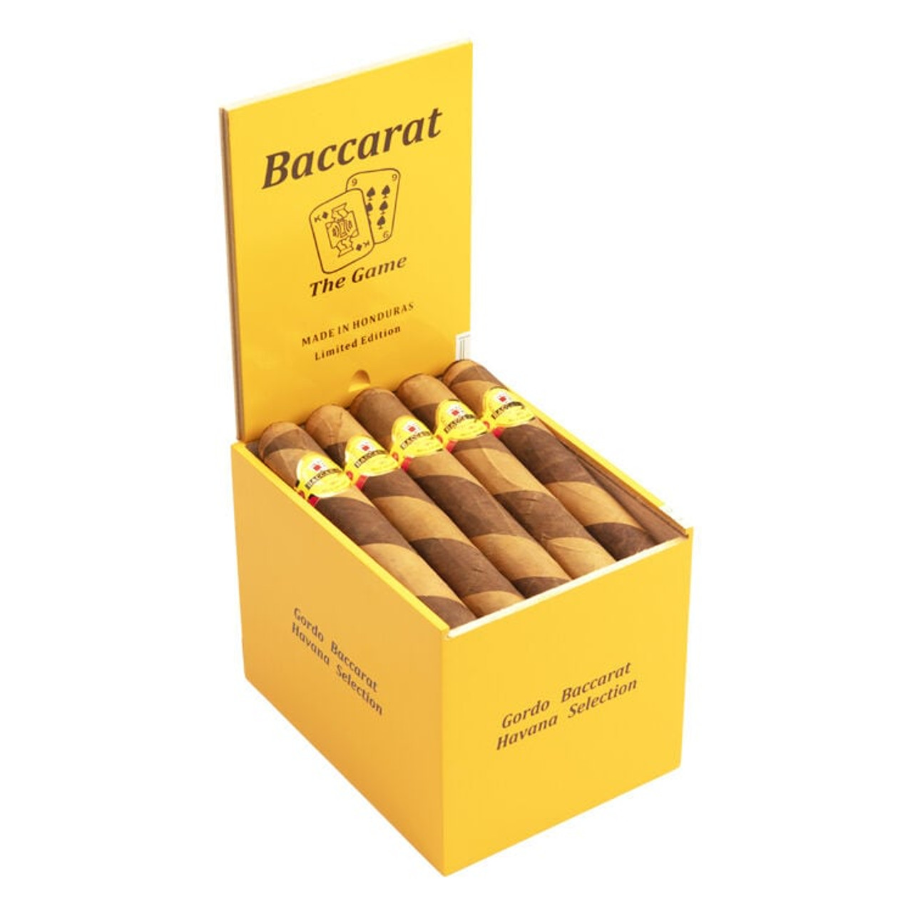 Baccarat Barber Pole Gordo Cigars - 6 x 60 (Box of 25) Open