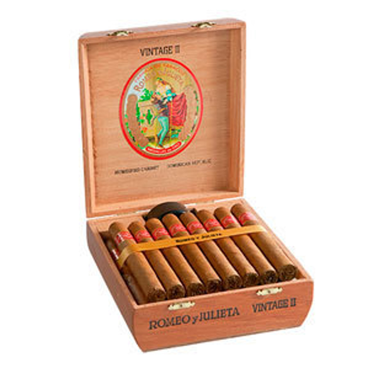 Romeo y Julieta Vintage VI Cigars - 6.5 x 60 (Box of 20) Open