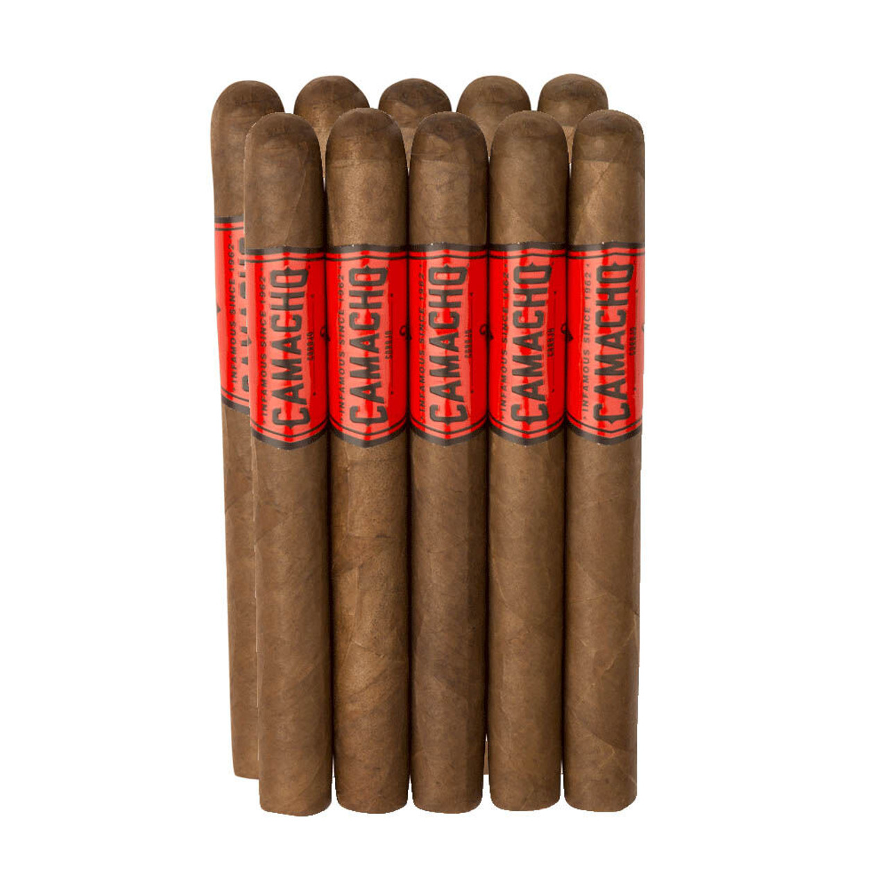 Camacho Corojo Churchill Cigars - 7 x 48 (Pack of 10) *Box