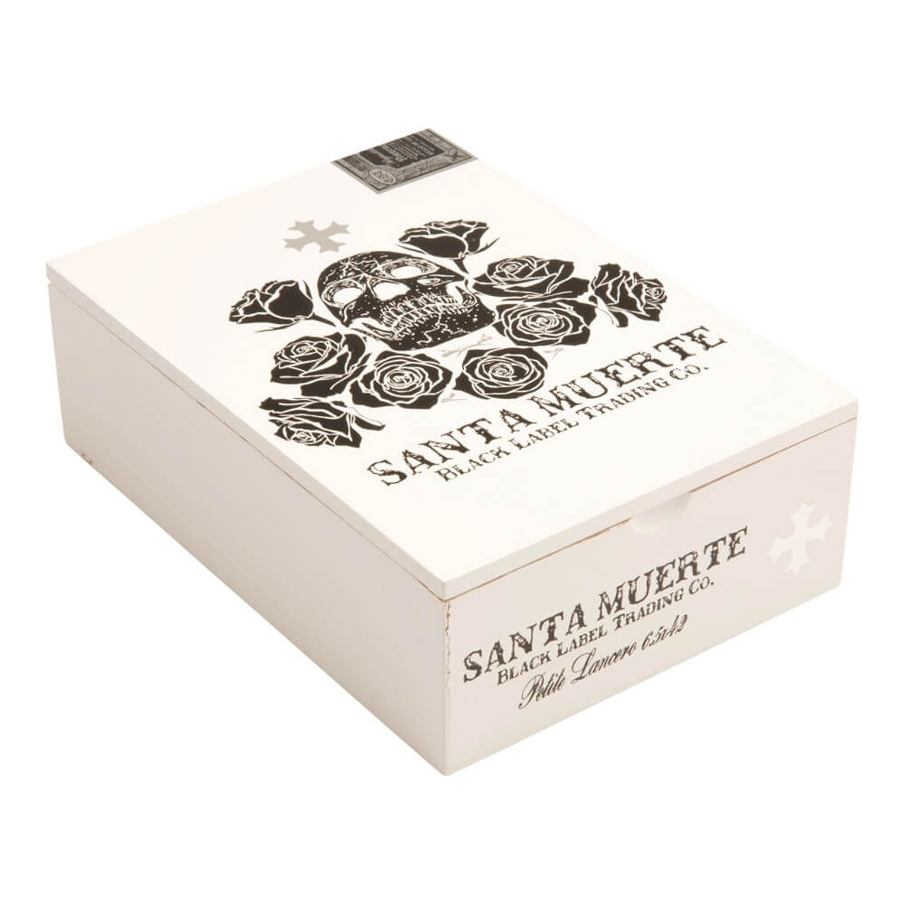 Black Label Trading Santa Muerte Petite Lancero Cigars - 6.5 x 42 (Box of 20) *Box
