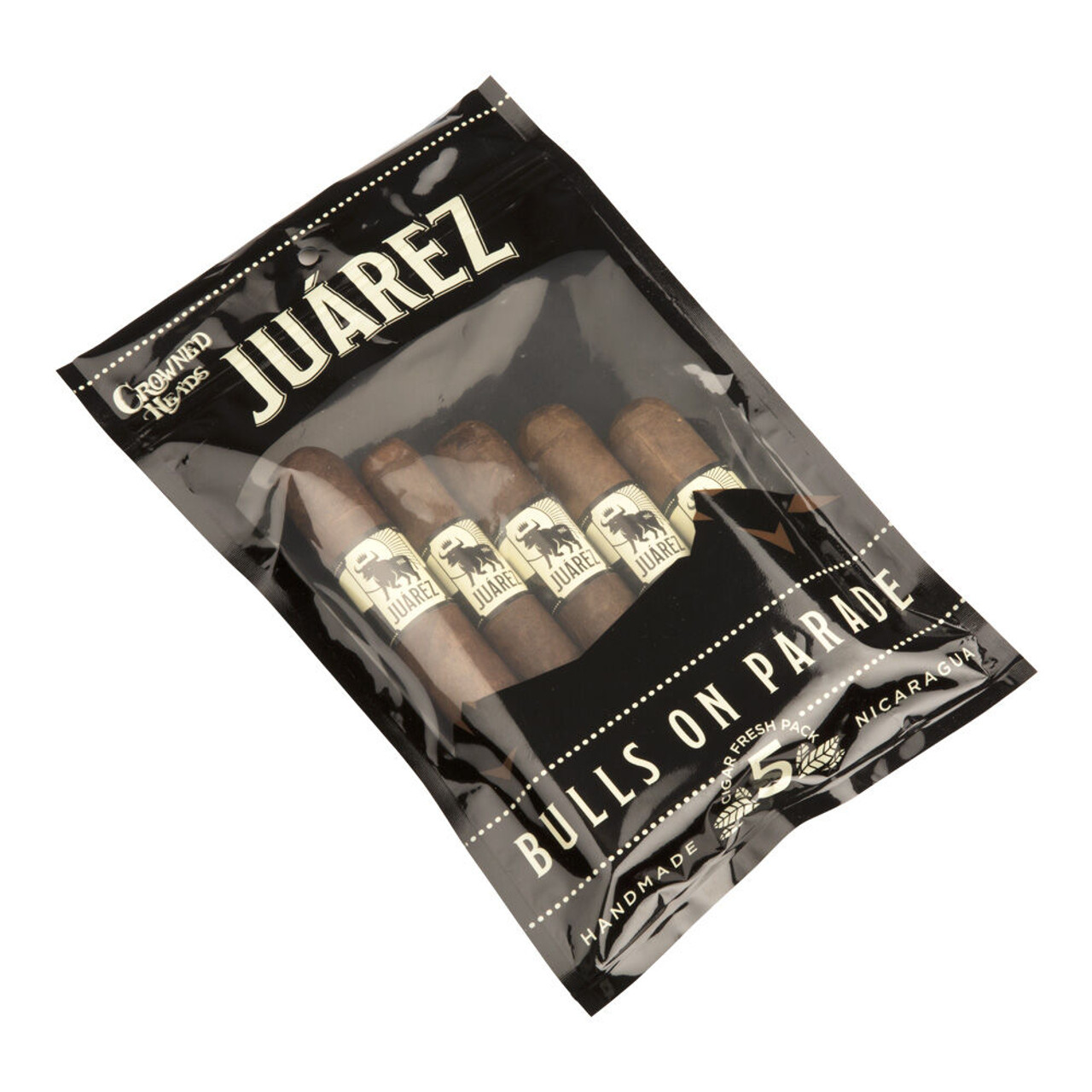 Crowned Heads Juarez Bulls On Parade Sampler Cigars  (Pack of 5) *Box