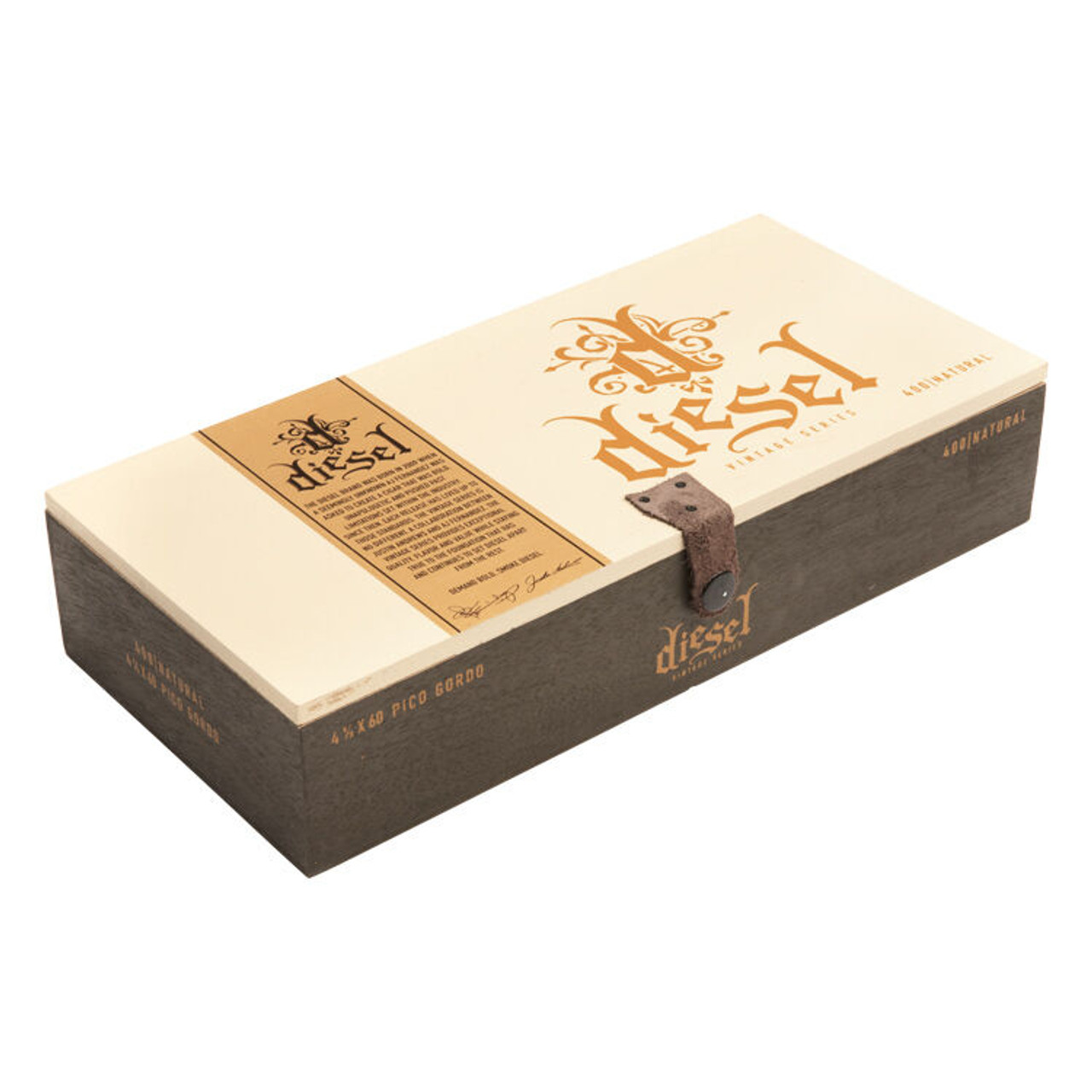 Diesel Vintage Series Natural Nub Pico Gordo Cigars - 4.5 x 60 (Box of 20) *Box