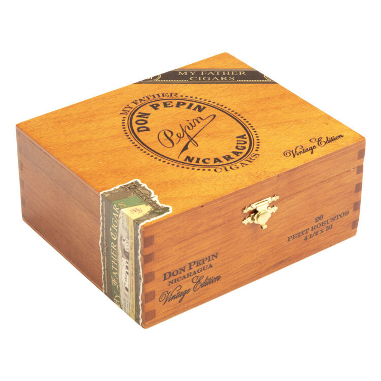 Don Pepin Vintage Edition Petit Robusto Cigars - 4.5 x 50 (Box of 20) *Box