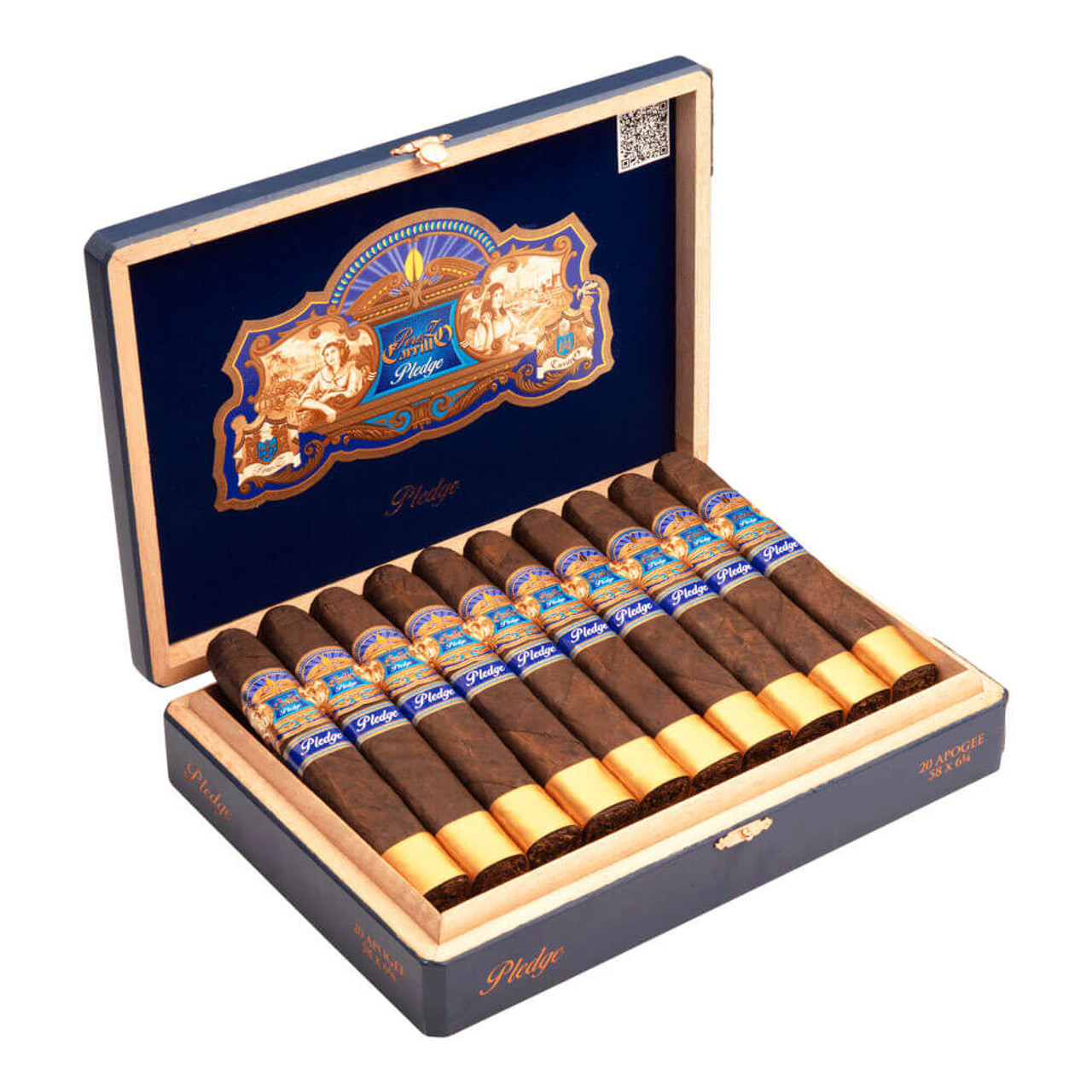 Pledge by E.P. Carrillo Apogee Cigars - 6.25 x 58 (Box of 20) Open