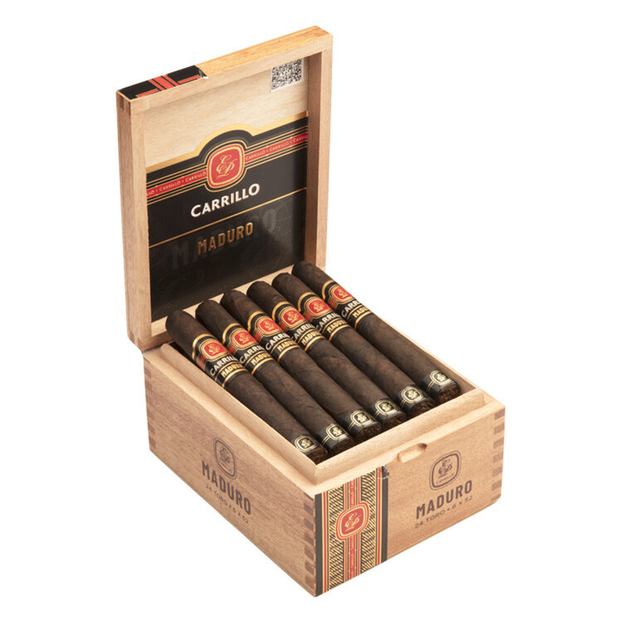E.P. Carrillo Essence Toro Maduro Cigars - 6 x 52 (Box of 24) Open