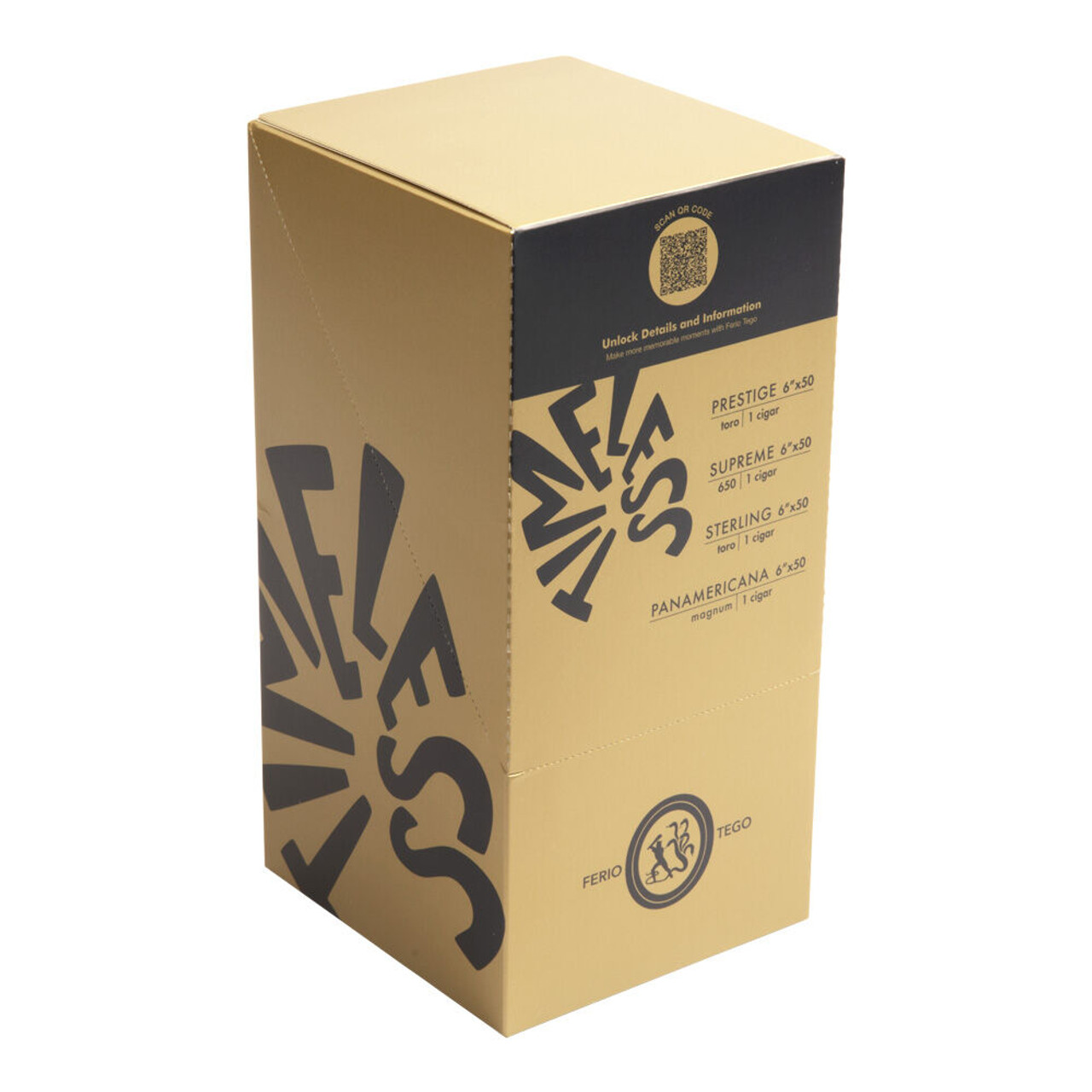 Ferio Tego Timeless Fresh Pack 5PKS/4 Cigars [5 Packs of 4 (20 total)] *Box