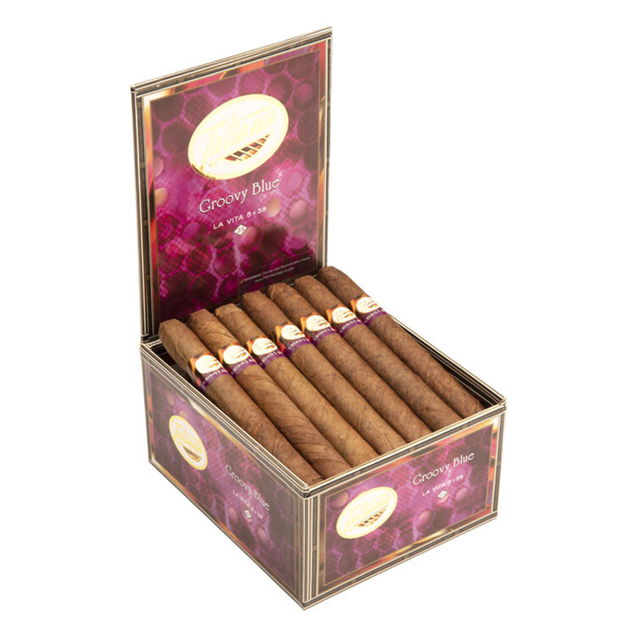 Tatiana La Vita La Vita Groovy Blue Cigars - 5 x 38 (Box of 25) *Open