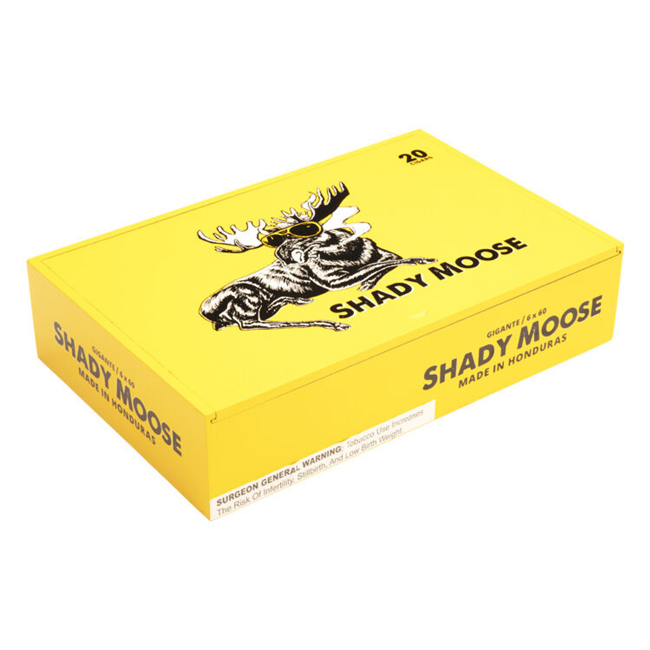 Chillin' Moose Shady Moose Gigante Cigars - 6 x 60 (Box of 20) *Box