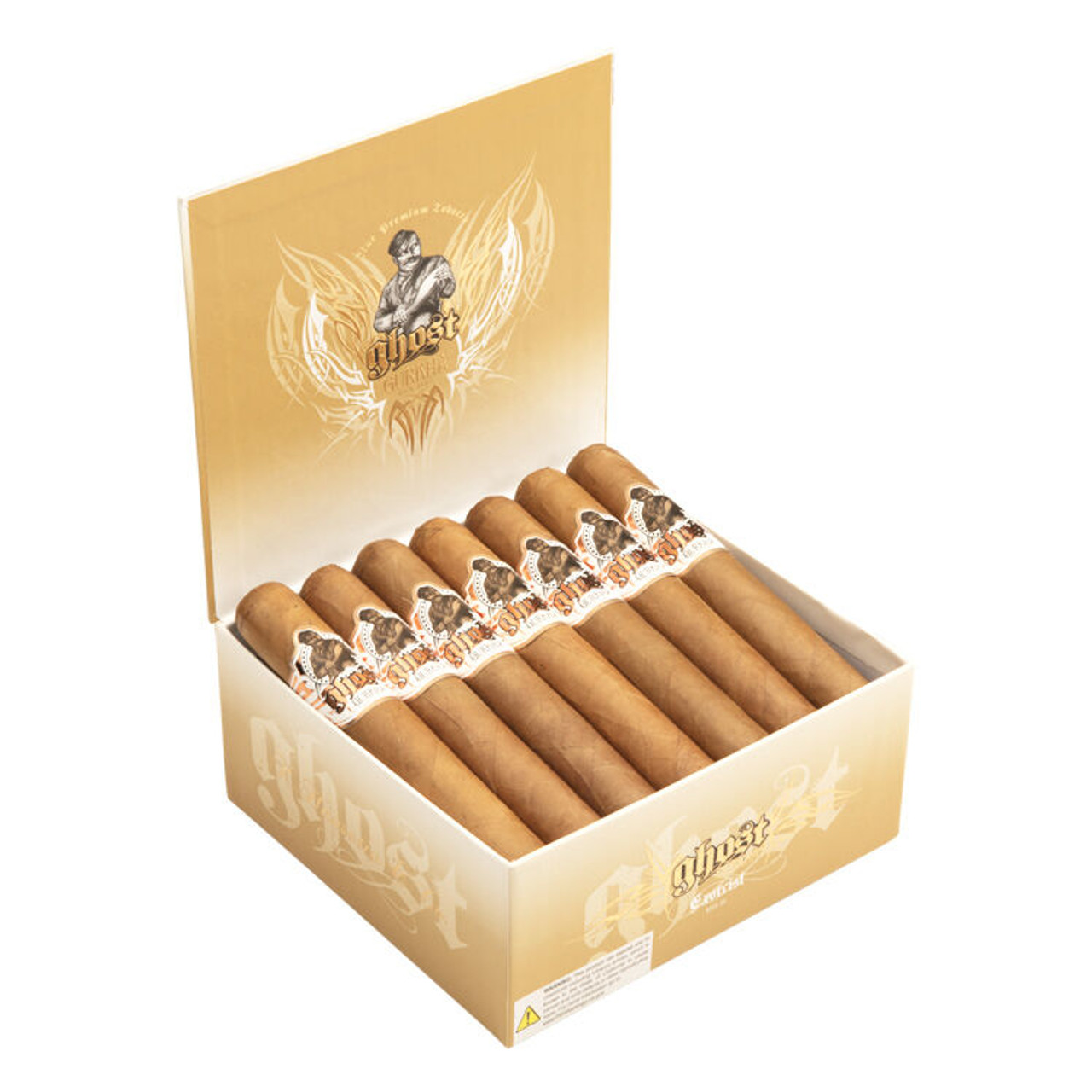 Gurkha Ghost Connecticut Exorcist Cigars - 6 x 60 (Box of 21) Open