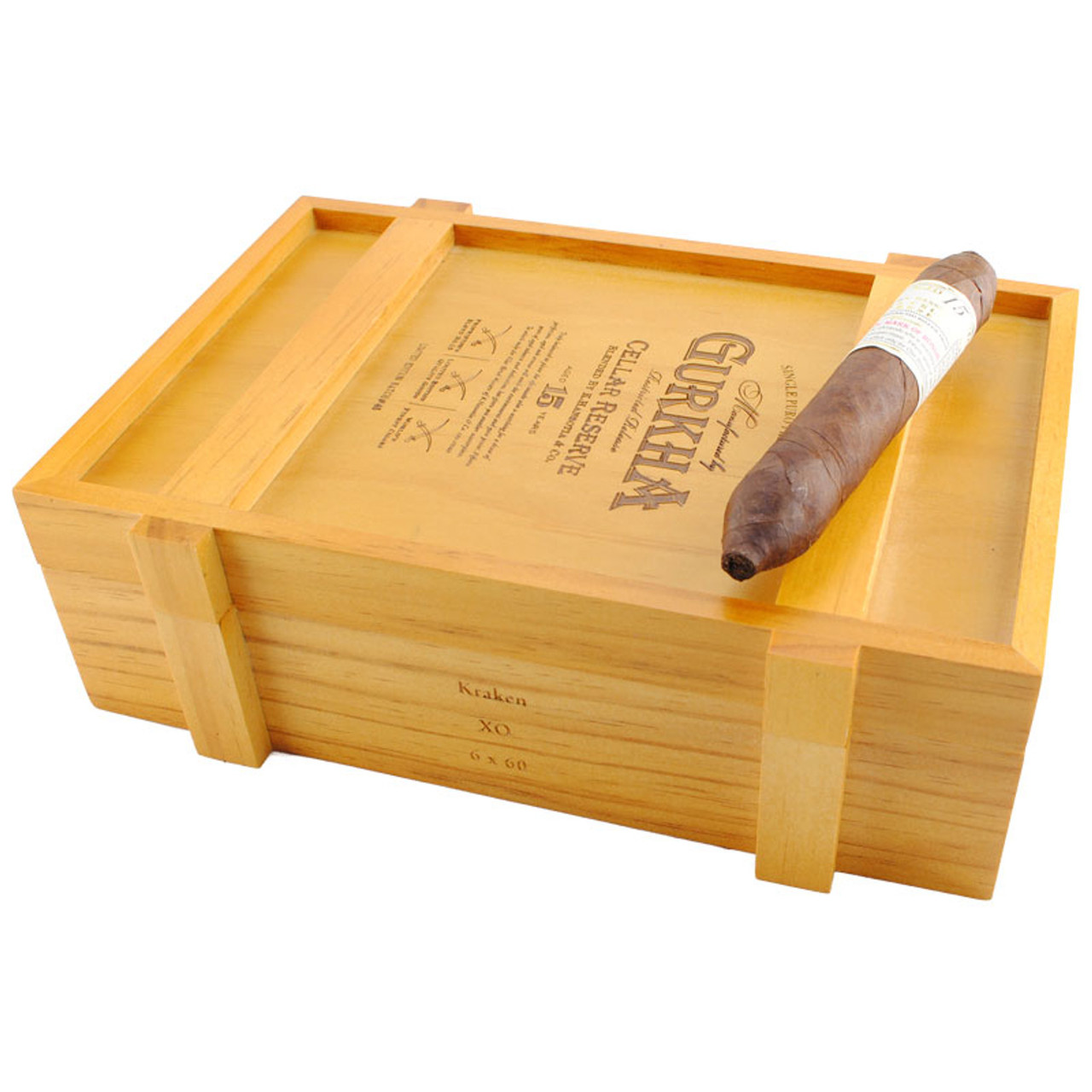 Gurkha Cellar Reserve XO Kraken 15 Year Cigars - 6 x 60 (Box of 20) *Box
