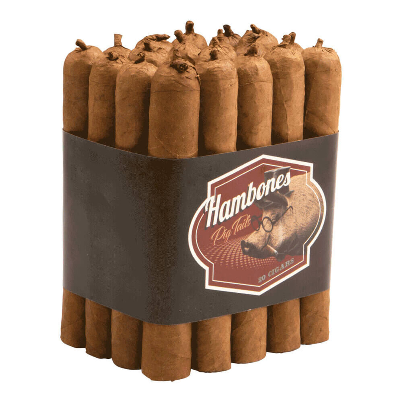 Hambones Habano Robusto Cigars - 5 x 50 (Bundle of 20) *Box