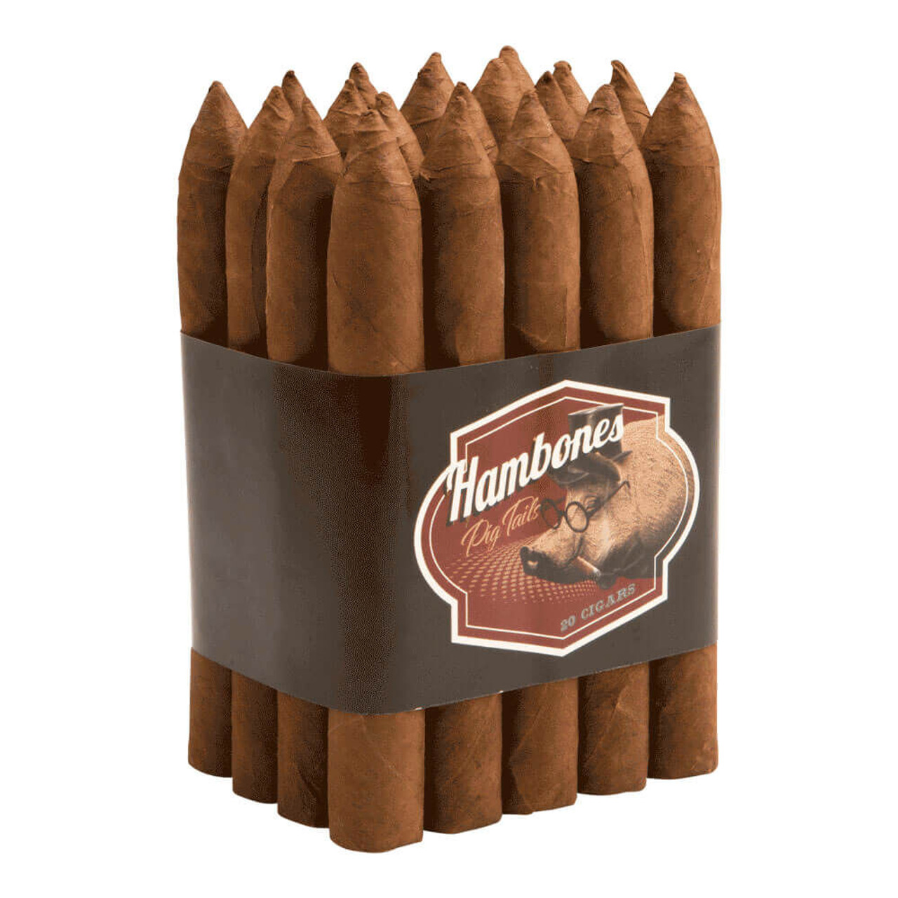 Hambones Habano Torpedo Cigars - 6 x 52 (Bundle of 20) *Box