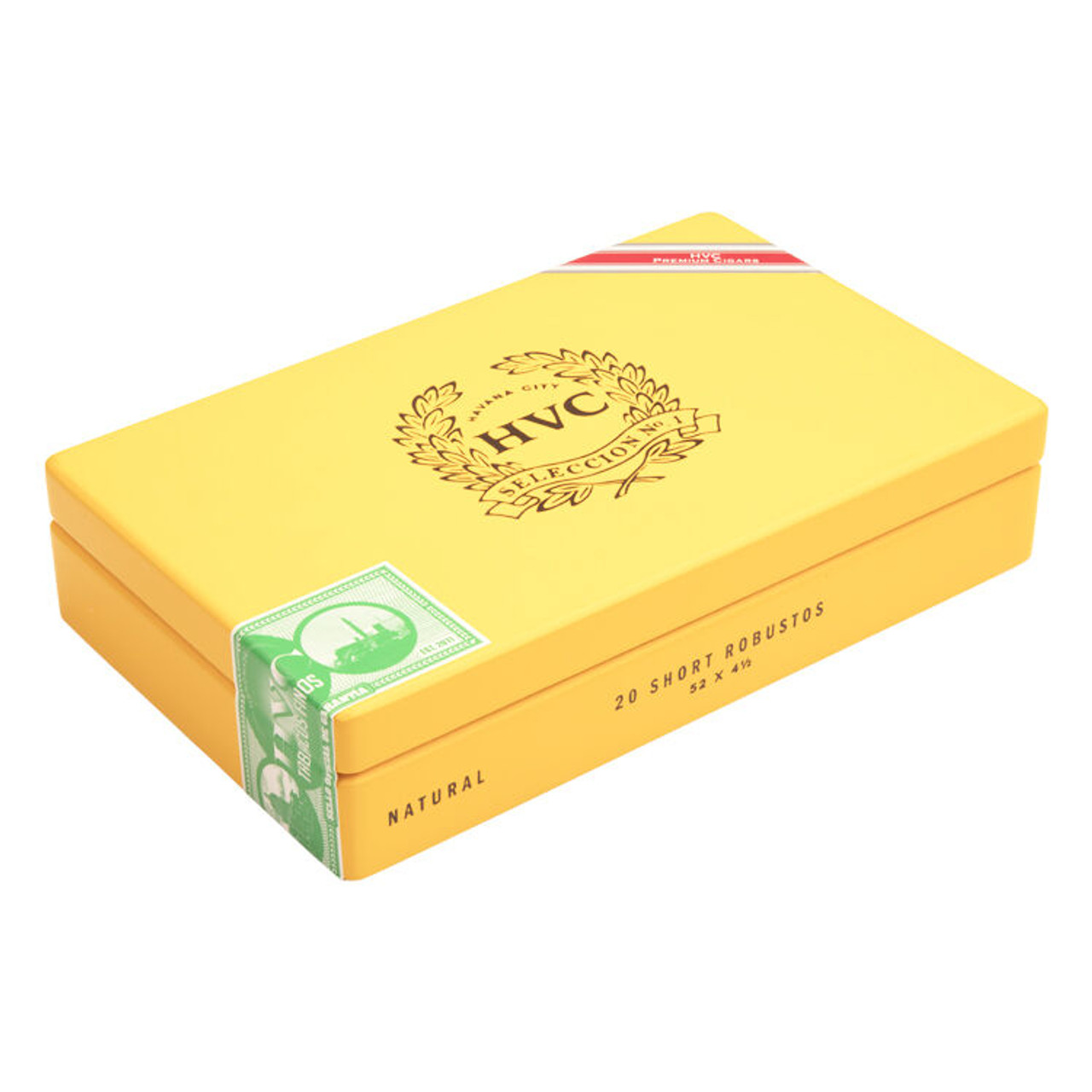 HVC Seleccion No. 1 Habano Short Robusto Cigars - 4.5 x 52 (Box of 20) *Box