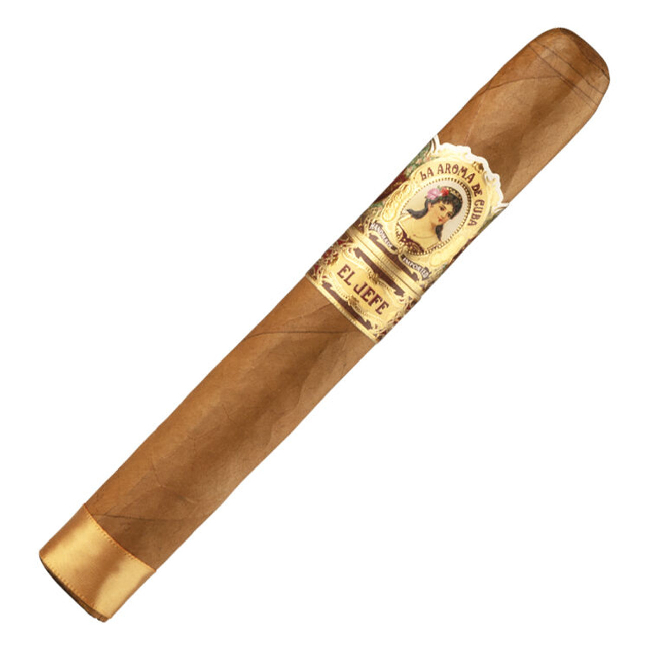 La Aroma de Cuba Connecticut El Jefe Cigars - 7 x 58 Single