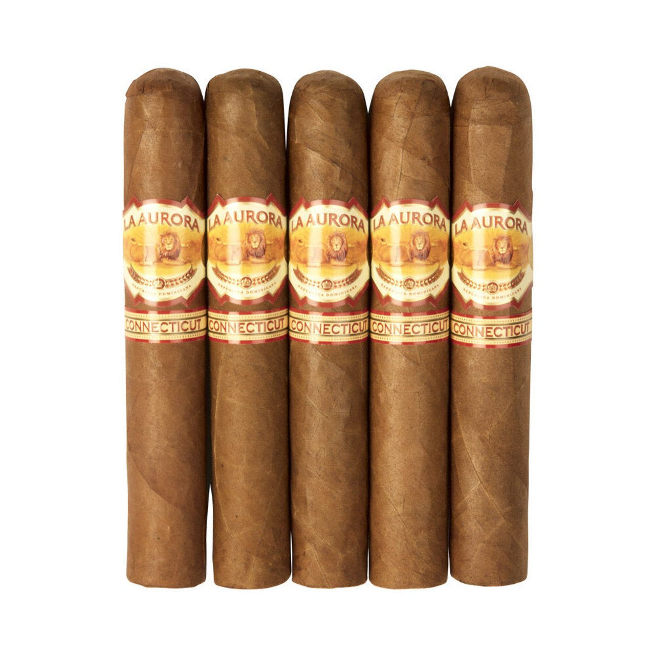 La Aurora 1987 Connecticut Robusto Cigars - 5 x 50 (Pack of 5) *Box