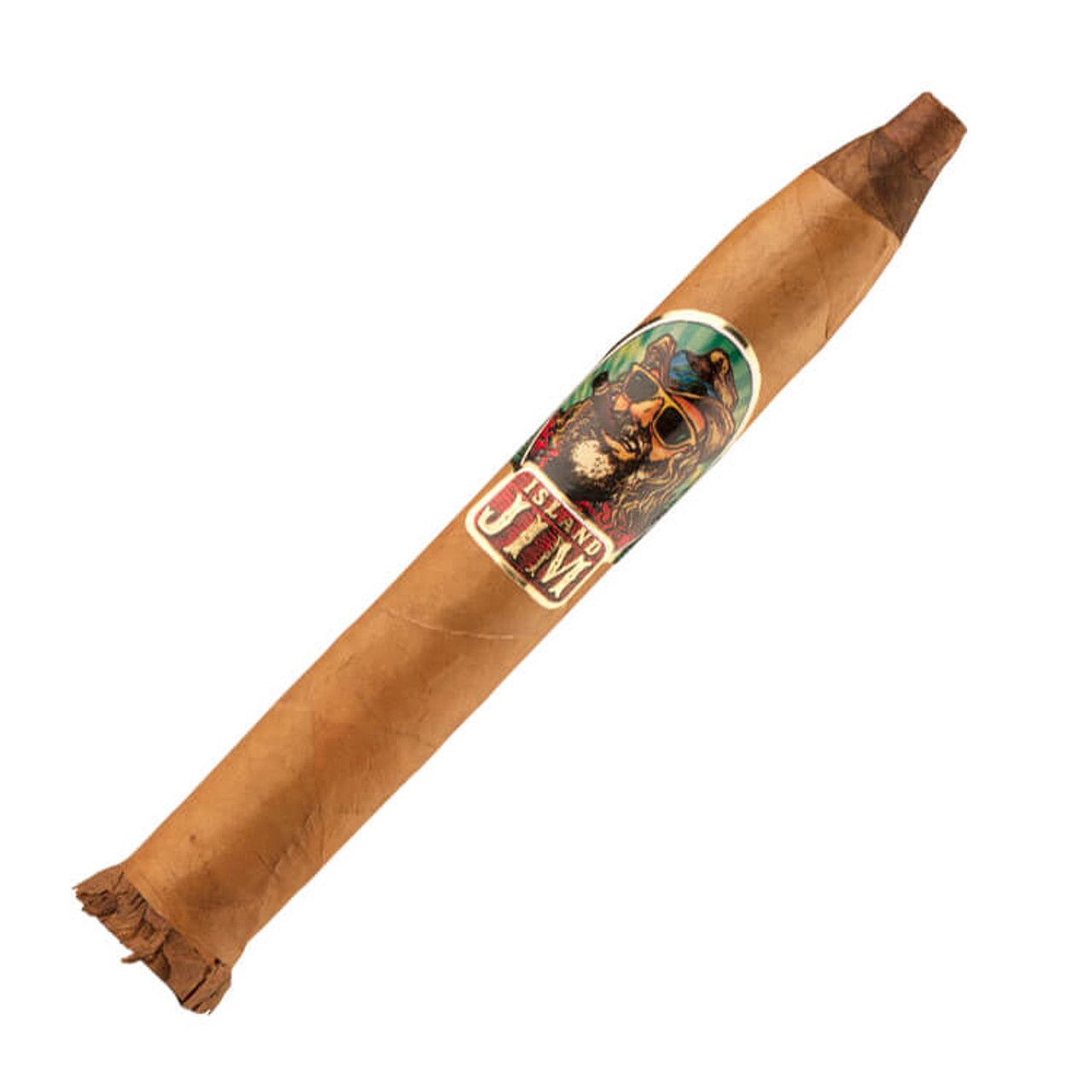 Leaf by Oscar Connecticut Island Jim Cigars - 6.50 x 52 (Box of 21) *Single