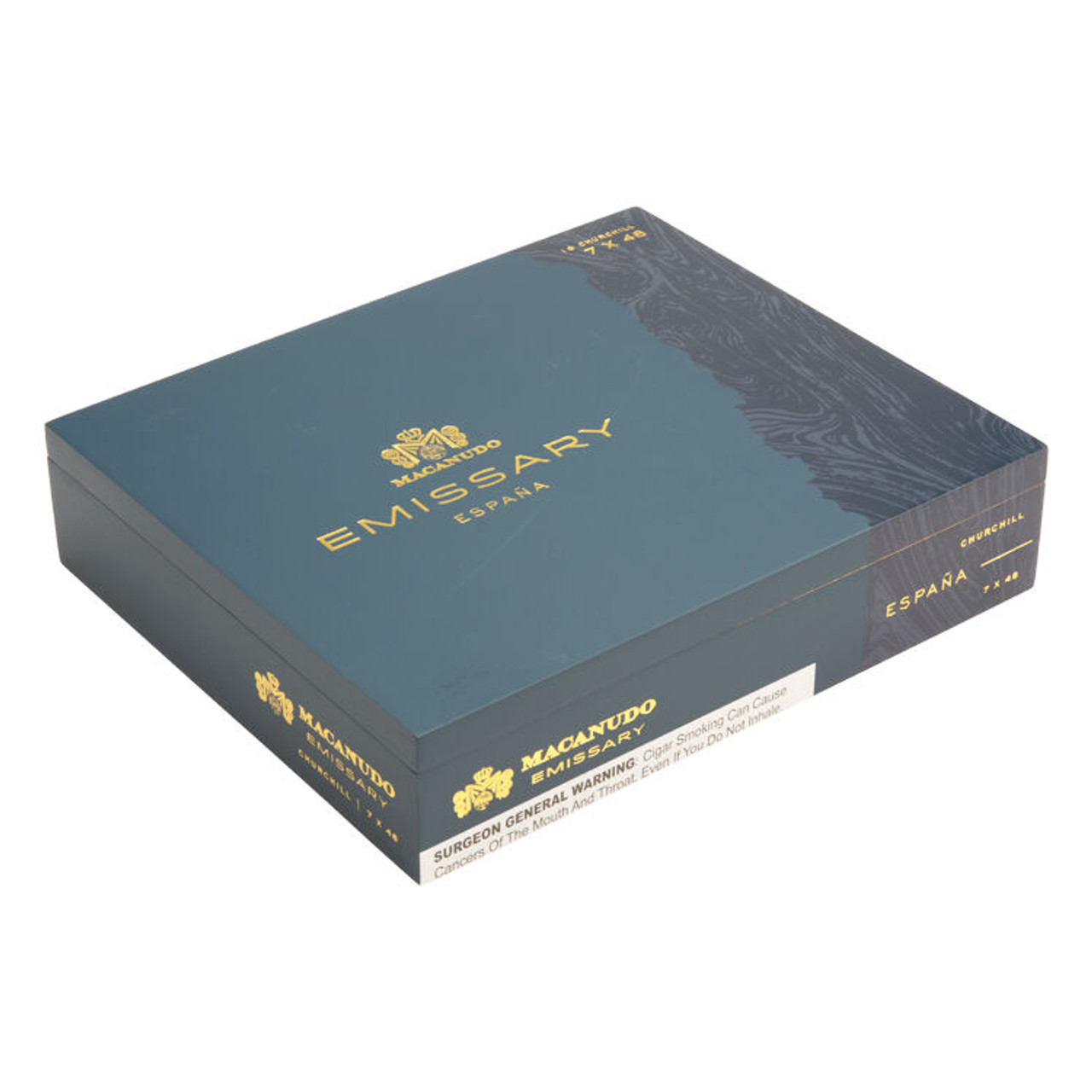 Macanudo Emissary Espana Churchill Cigars - 7 x 48 (Box of 16) *Box