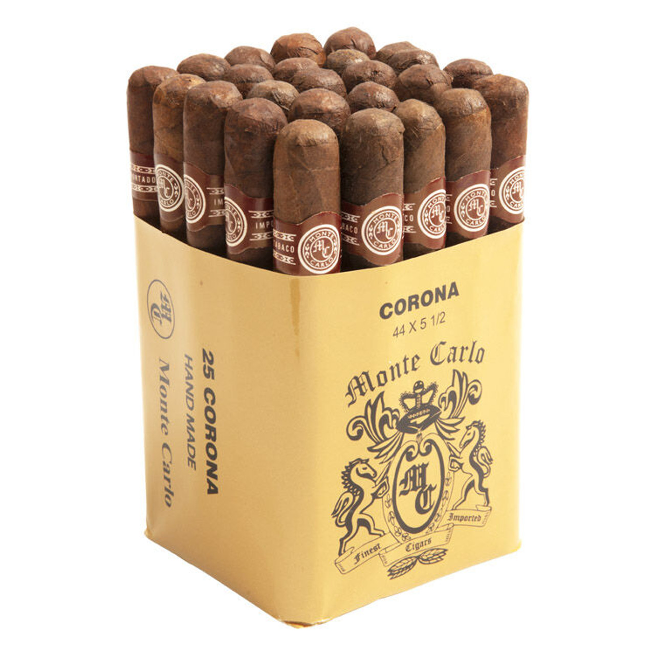 Monte Carlo 5.25x44 Cigars - 5.25 x 44 (Bundle of 25) *Box