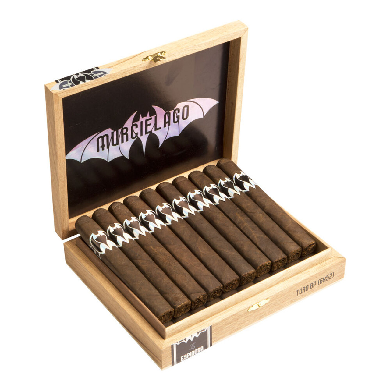 Murcielago Toro BP Cigars - 6 x 52 (Box of 20) Open