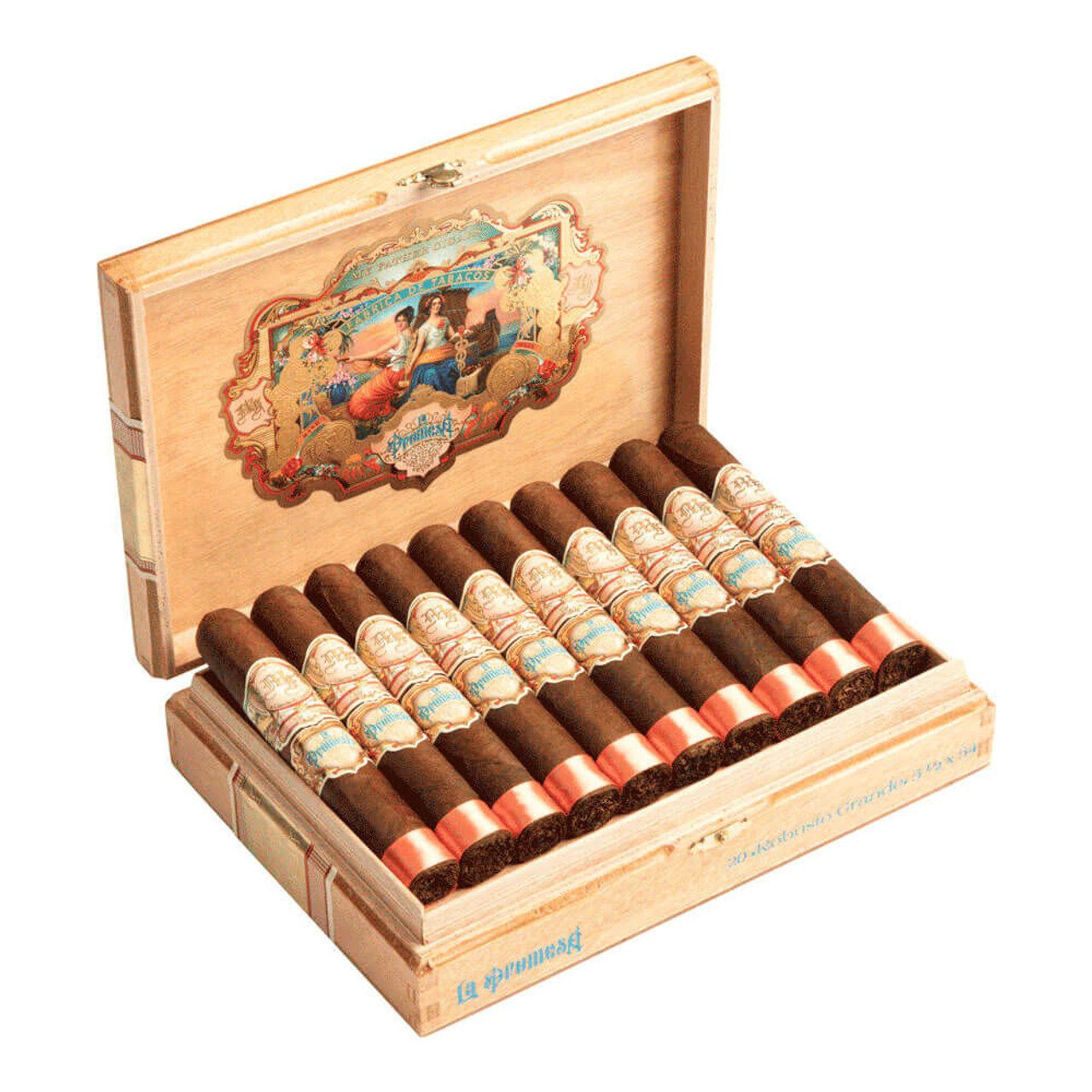 My Father La Promesa Robusto Grande Cigars - 5.5 x 54 (Box of 20) Open
