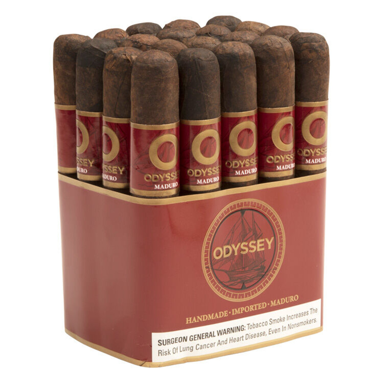 Odyssey Maduro Robusto Cigars - 5 x 50 (Bundle of 20) *Box