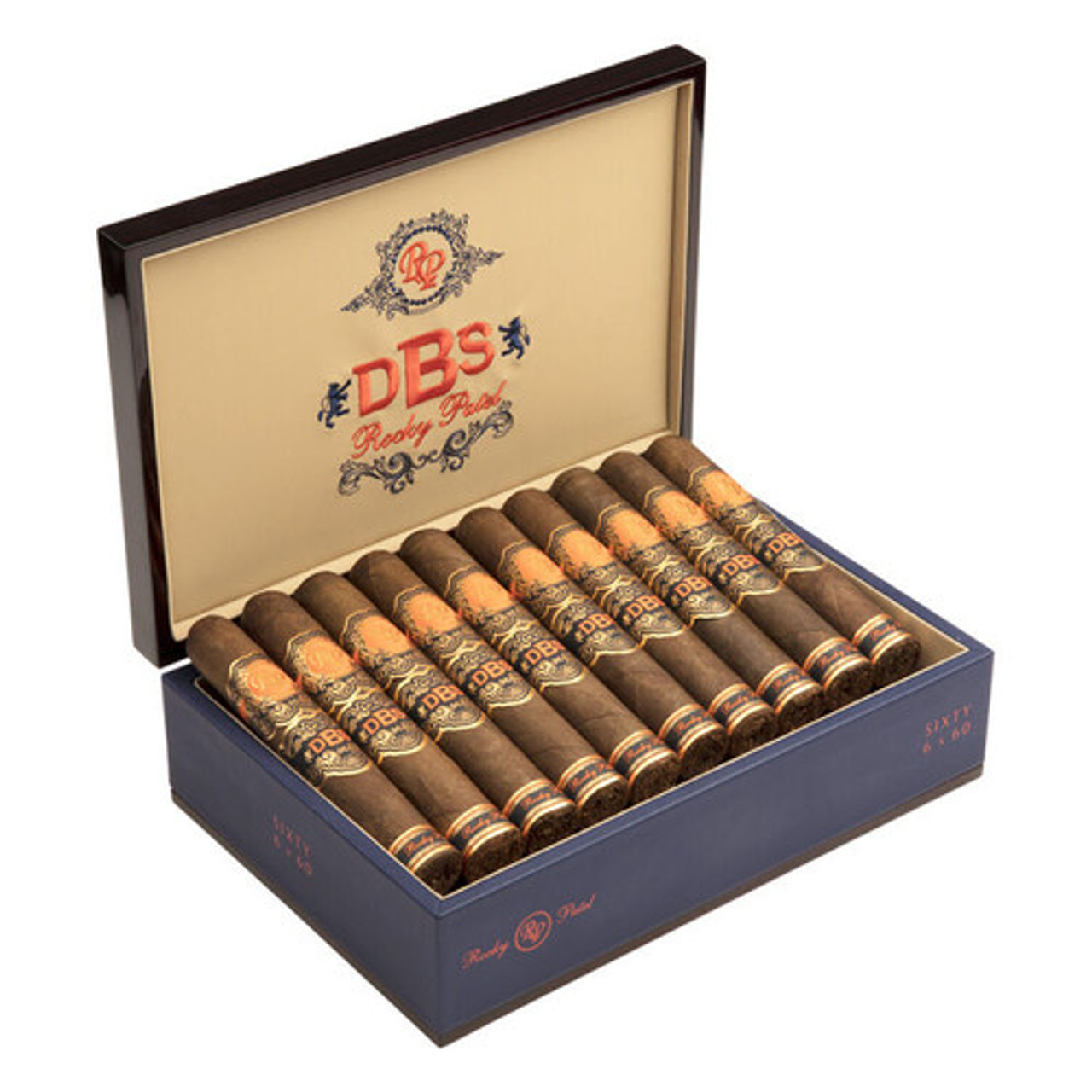 Rocky Patel DBS Robusto Cigars - 5.5 x 50 (Box of 20) Open
