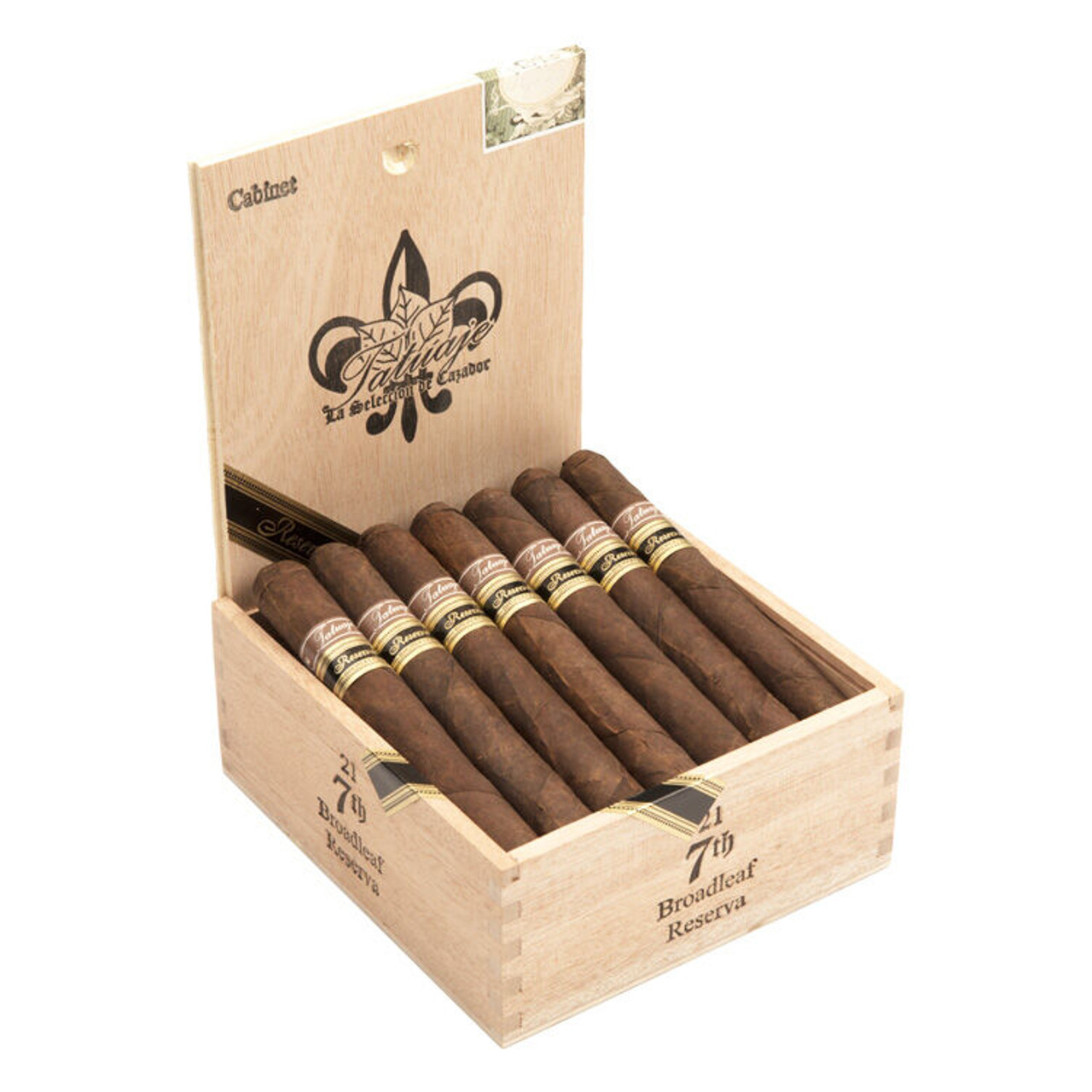 Tatuaje Reserva 7th Reserva Broadleaf Cigars - 5.62 x 46 (Box of 21) Open
